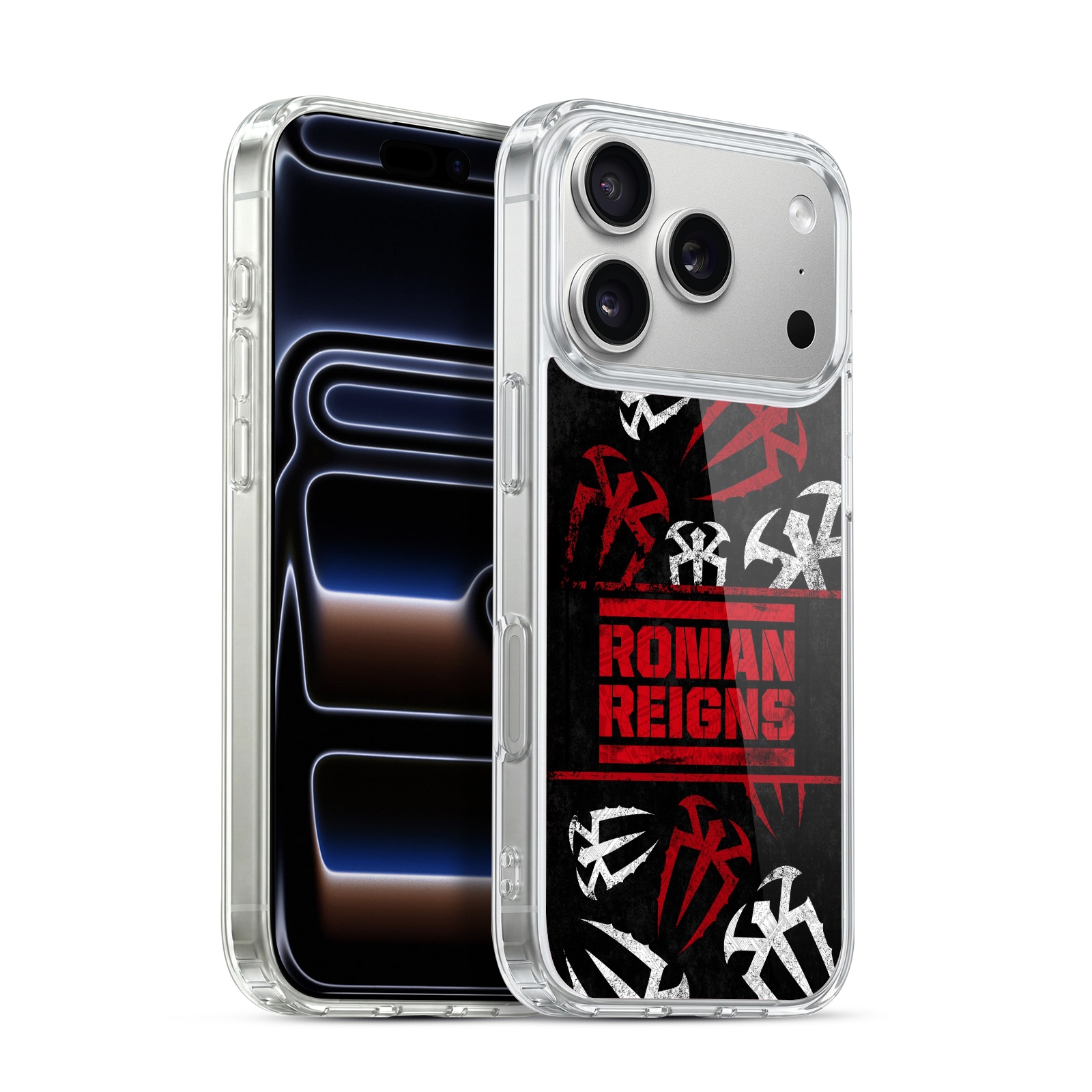 Logo Pattern Hybrid MagSafe Case for iPhone 17 Pro