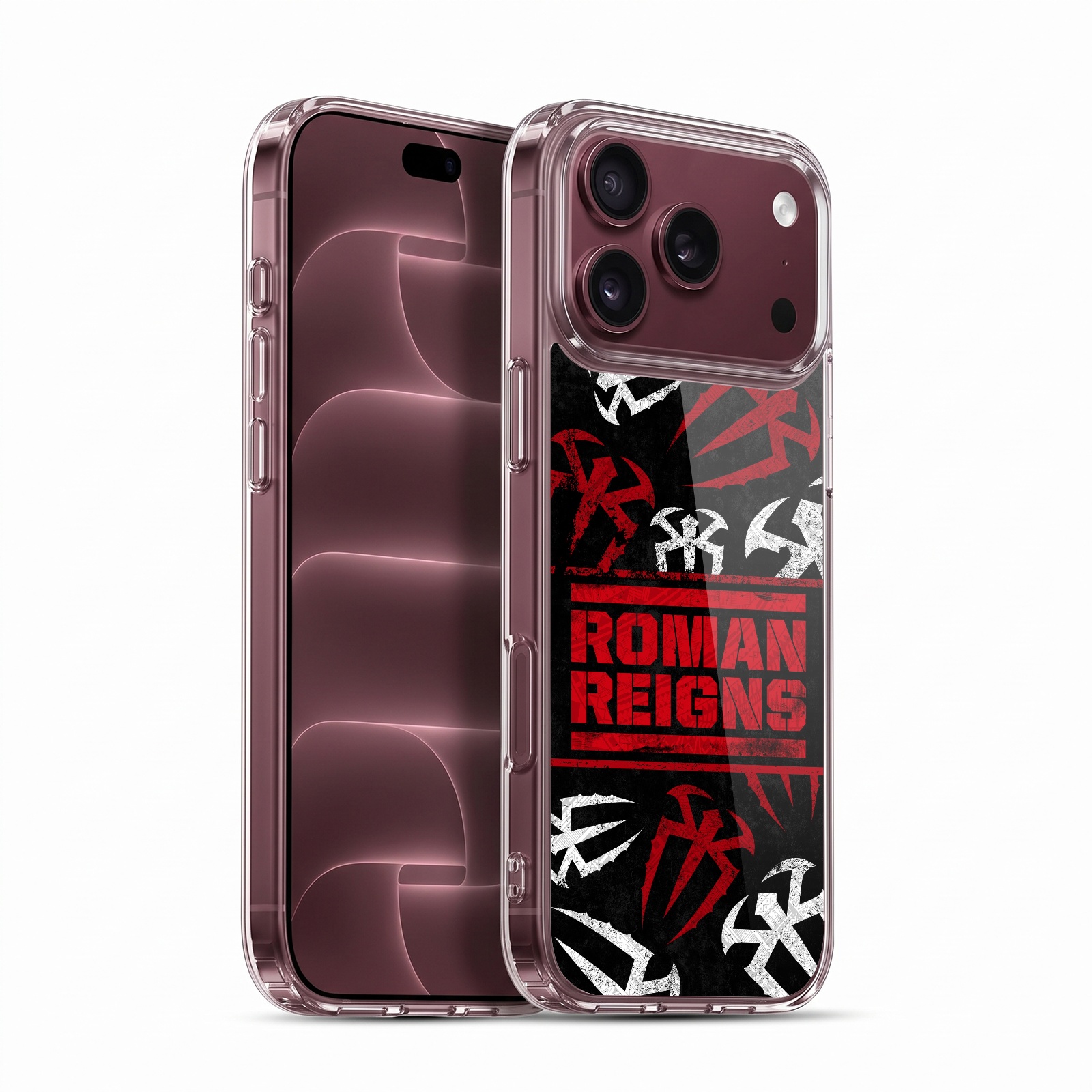 Logo Pattern Hybrid MagSafe Case for iPhone 18 Pro Max