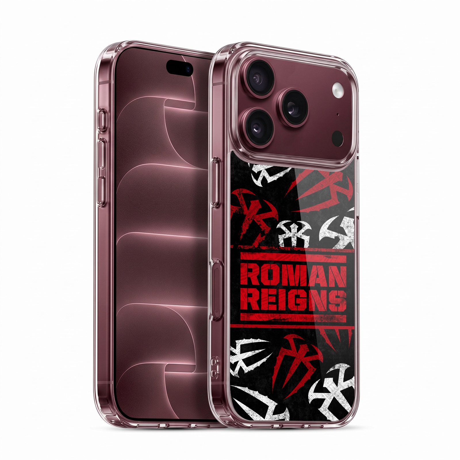 Logo Pattern Hybrid MagSafe Case for iPhone 18 Pro