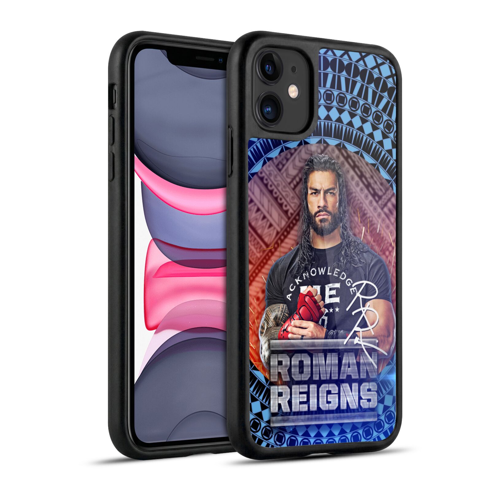 Tribal Pattern Hard MagSafe Case for iPhone 11
