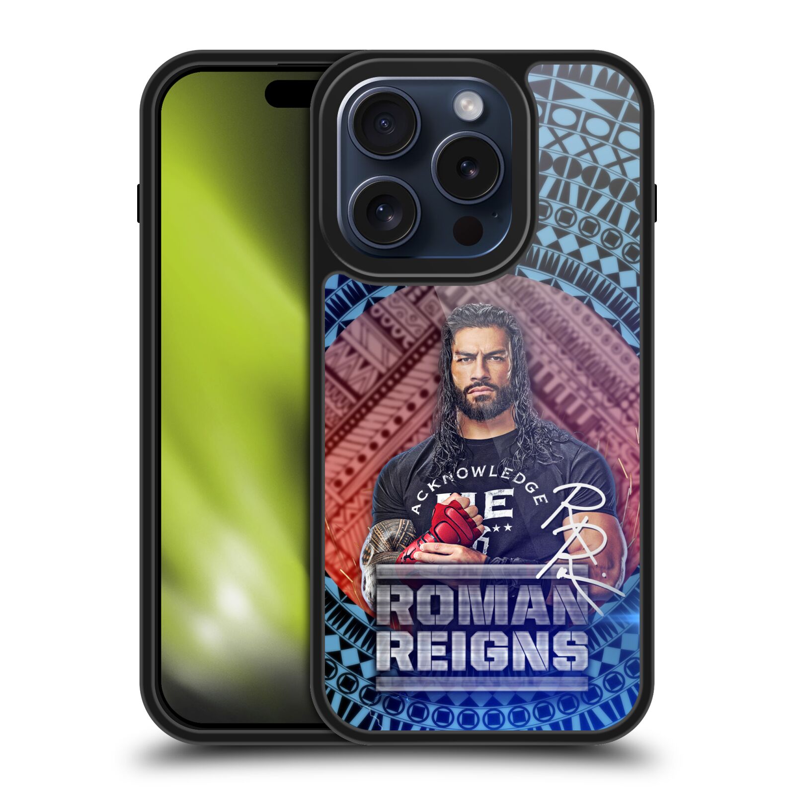 OFFICIAL WWE ROMAN REIGNS GEL ARMOR CASE FOR APPLE iPHONE PHONES - Bild 9 von 9
