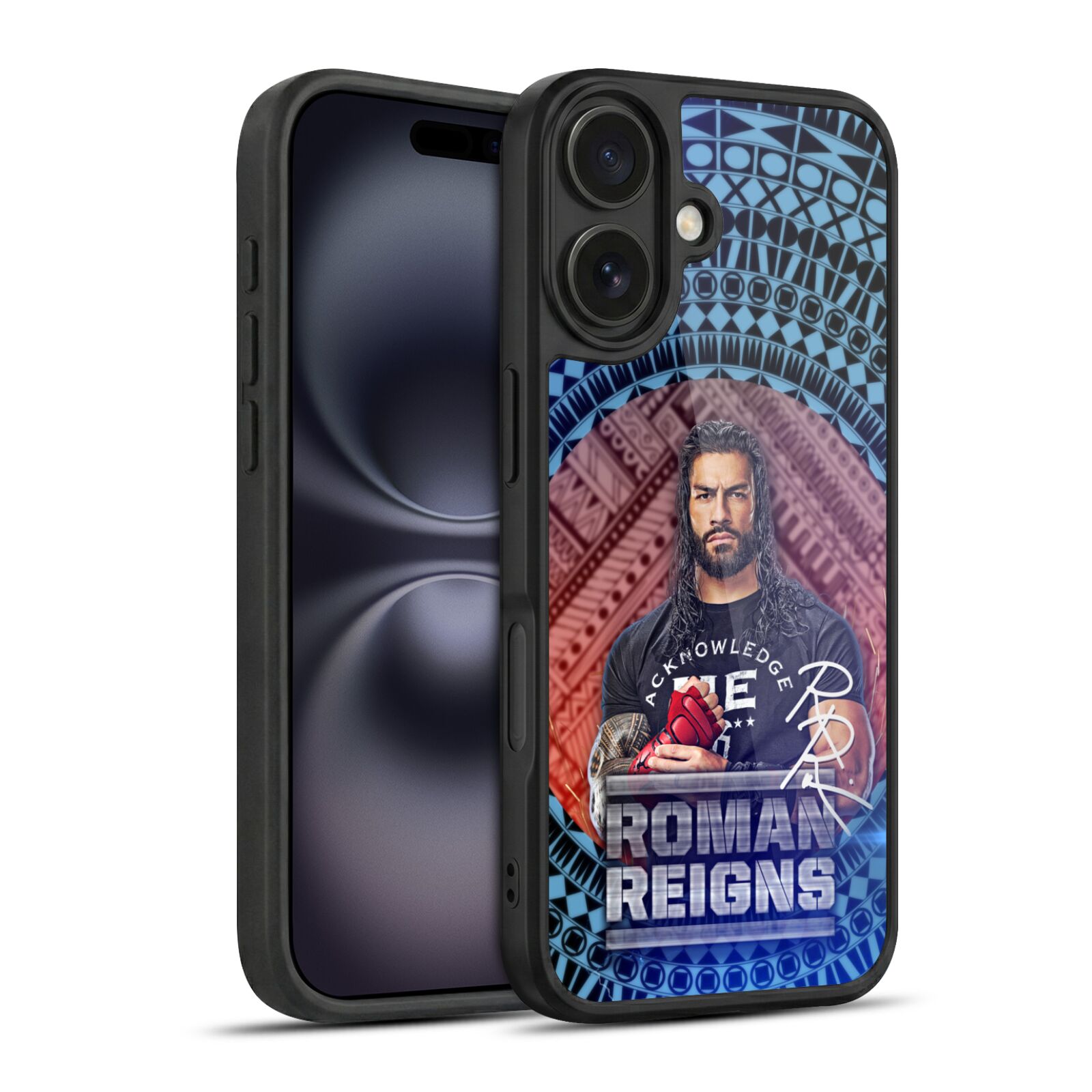 Tribal Pattern Hard MagSafe Case for iPhone 16