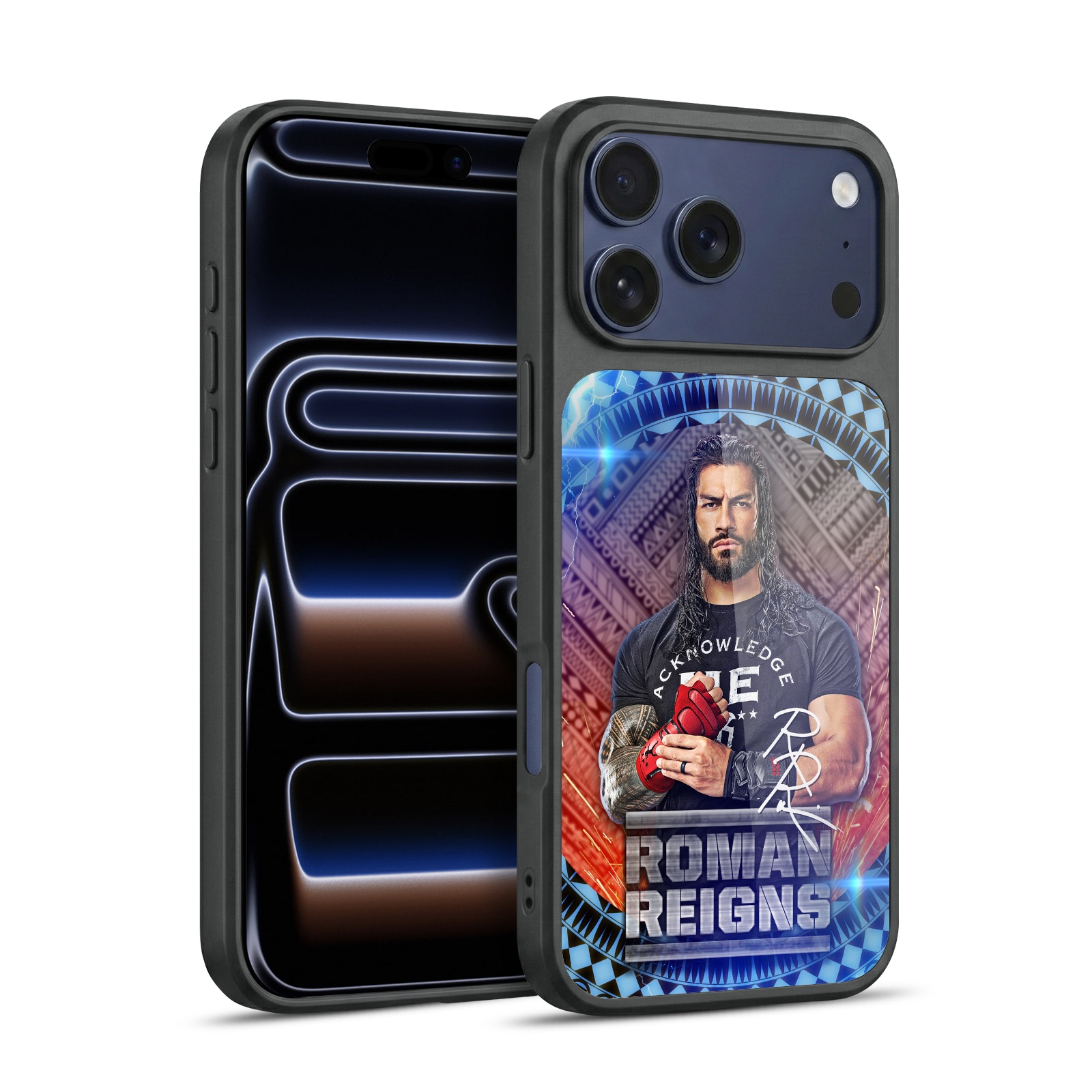 Tribal Pattern Hard MagSafe Case for iPhone 17 Pro Max
