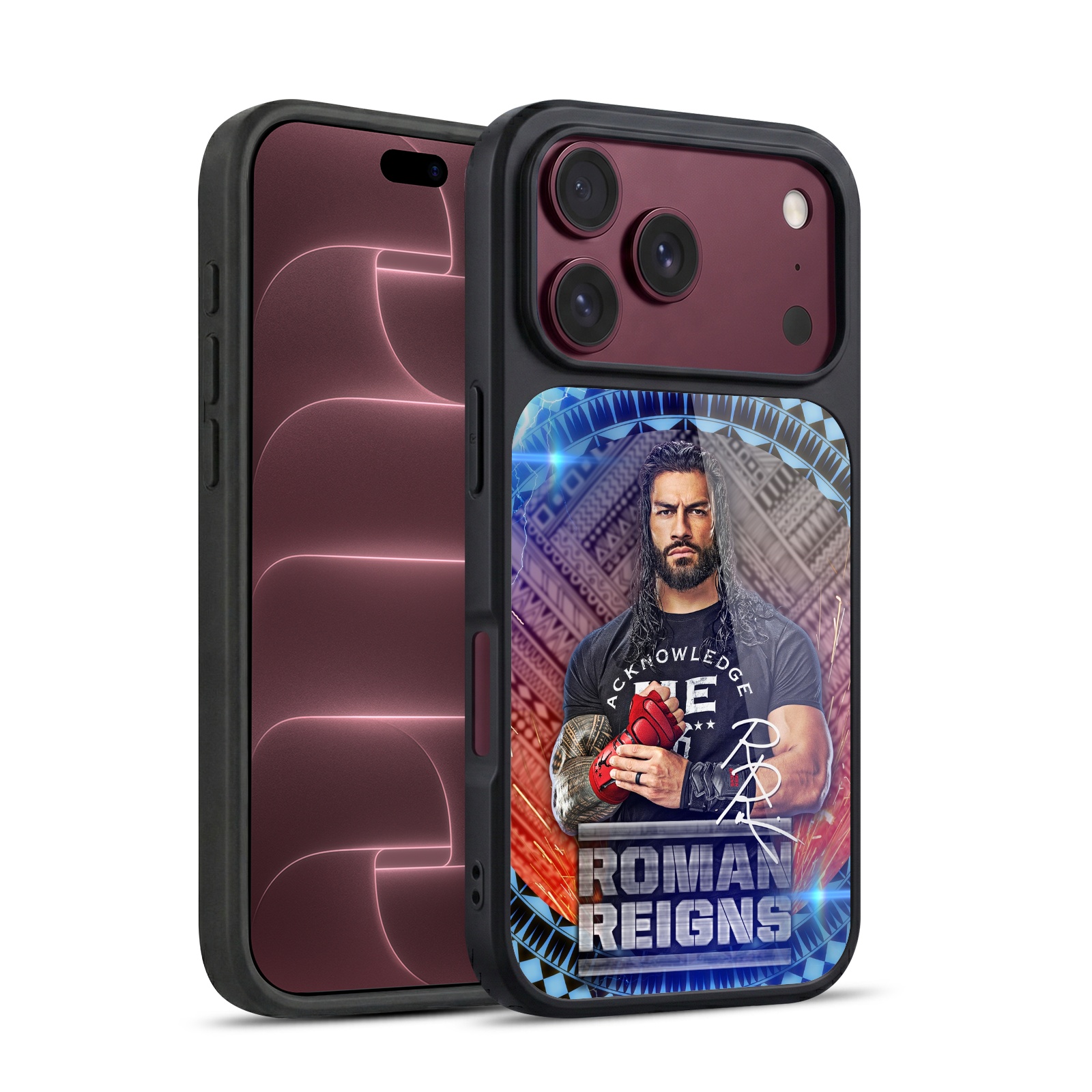 Tribal Pattern Hard MagSafe Case for iPhone 18 Pro