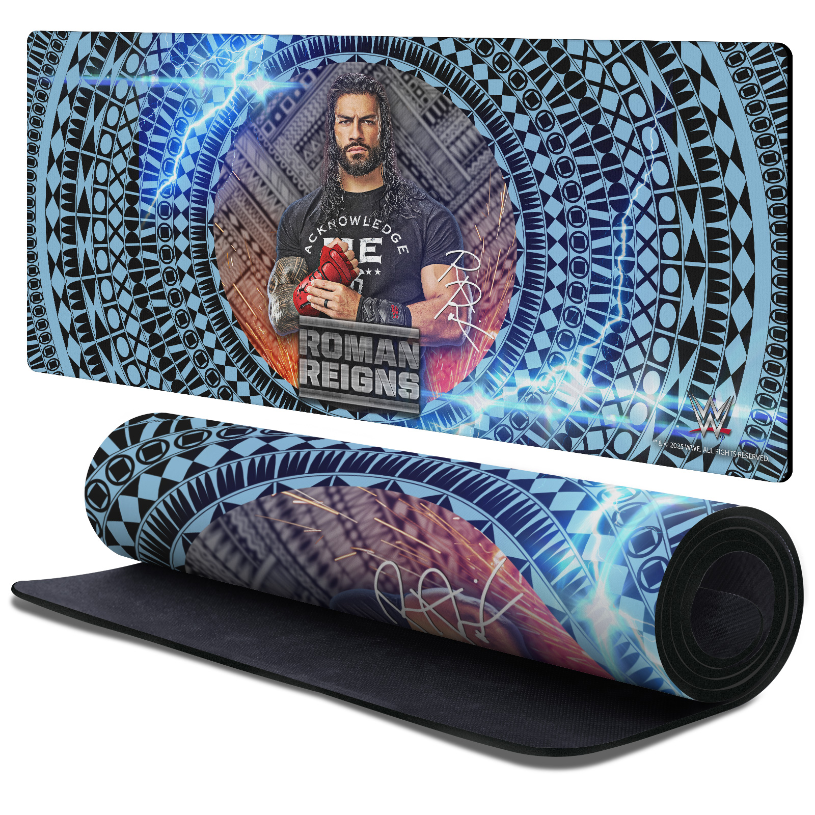 Tribal Pattern Desk Mat for Large · 90 × 40 cm