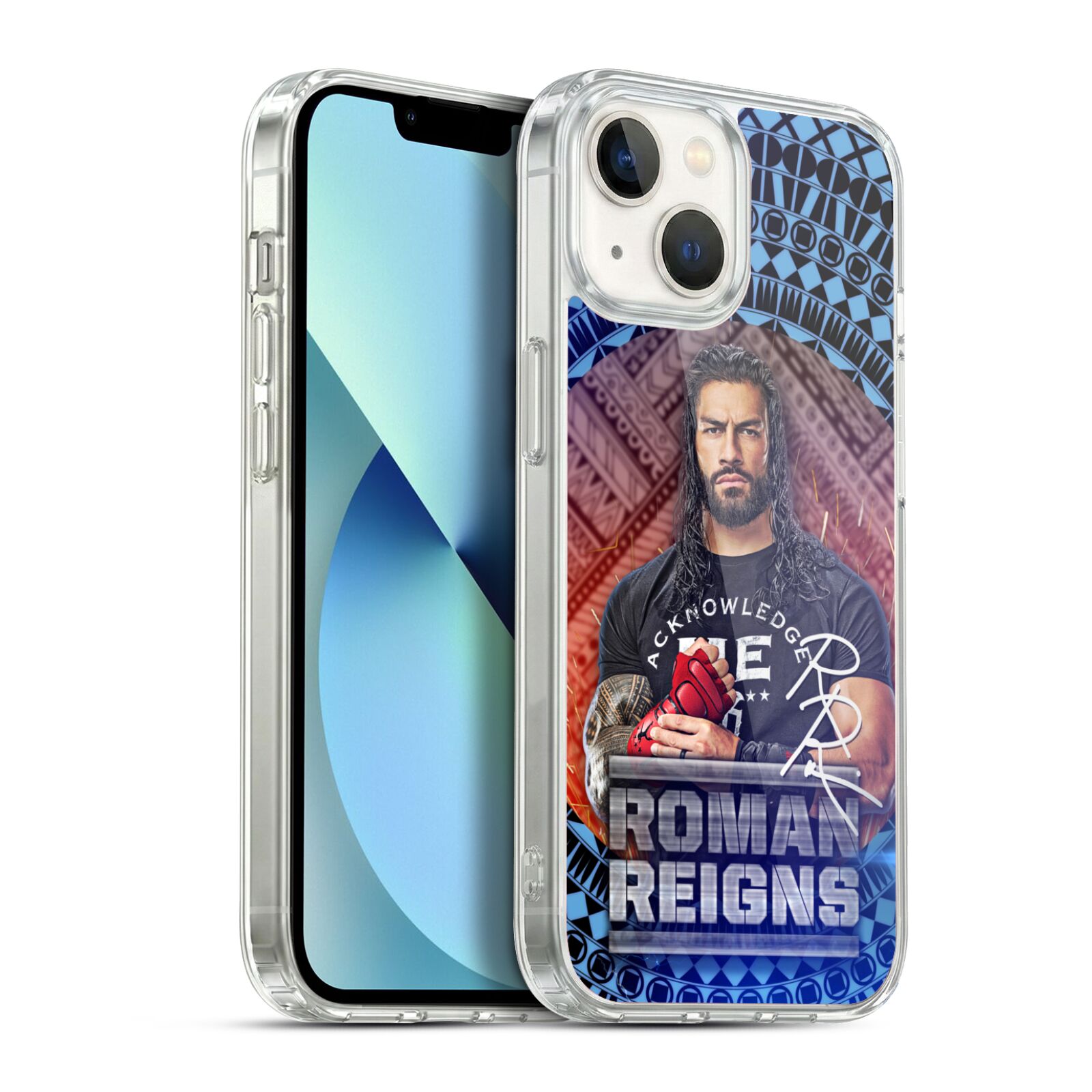 Tribal Pattern Hybrid MagSafe Case for iPhone 13