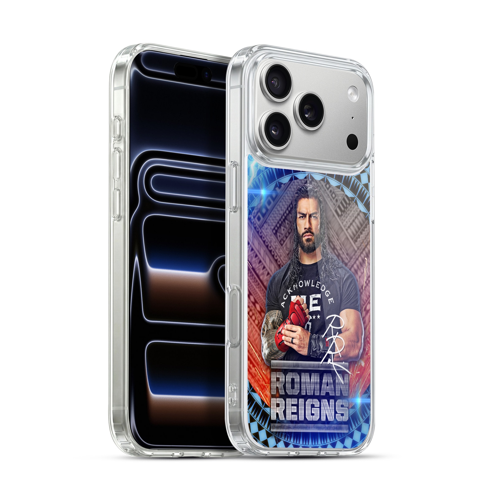 Tribal Pattern Hybrid MagSafe Case for iPhone 17 Pro Max