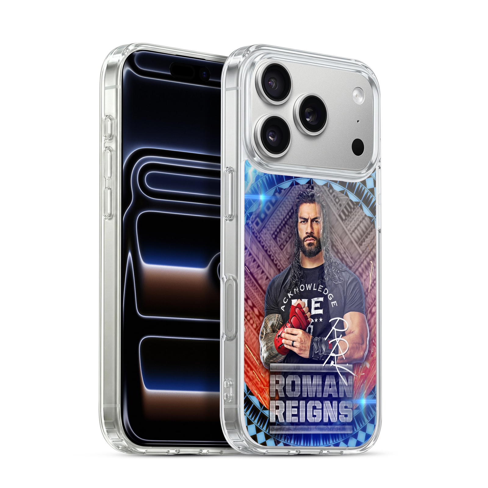 Tribal Pattern Hybrid MagSafe Case for iPhone 17 Pro