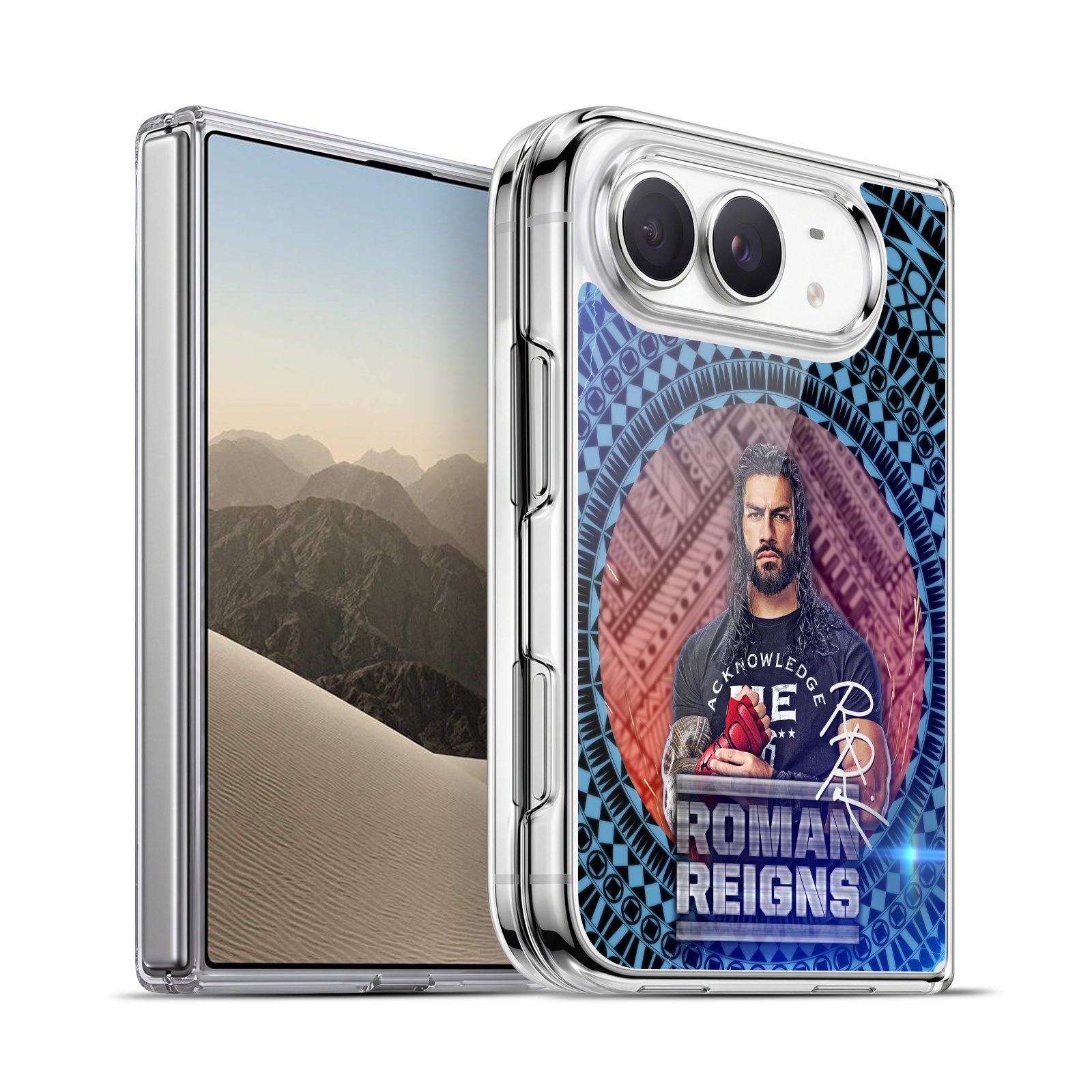 Tribal Pattern Hybrid MagSafe Case for iPhone Duo
