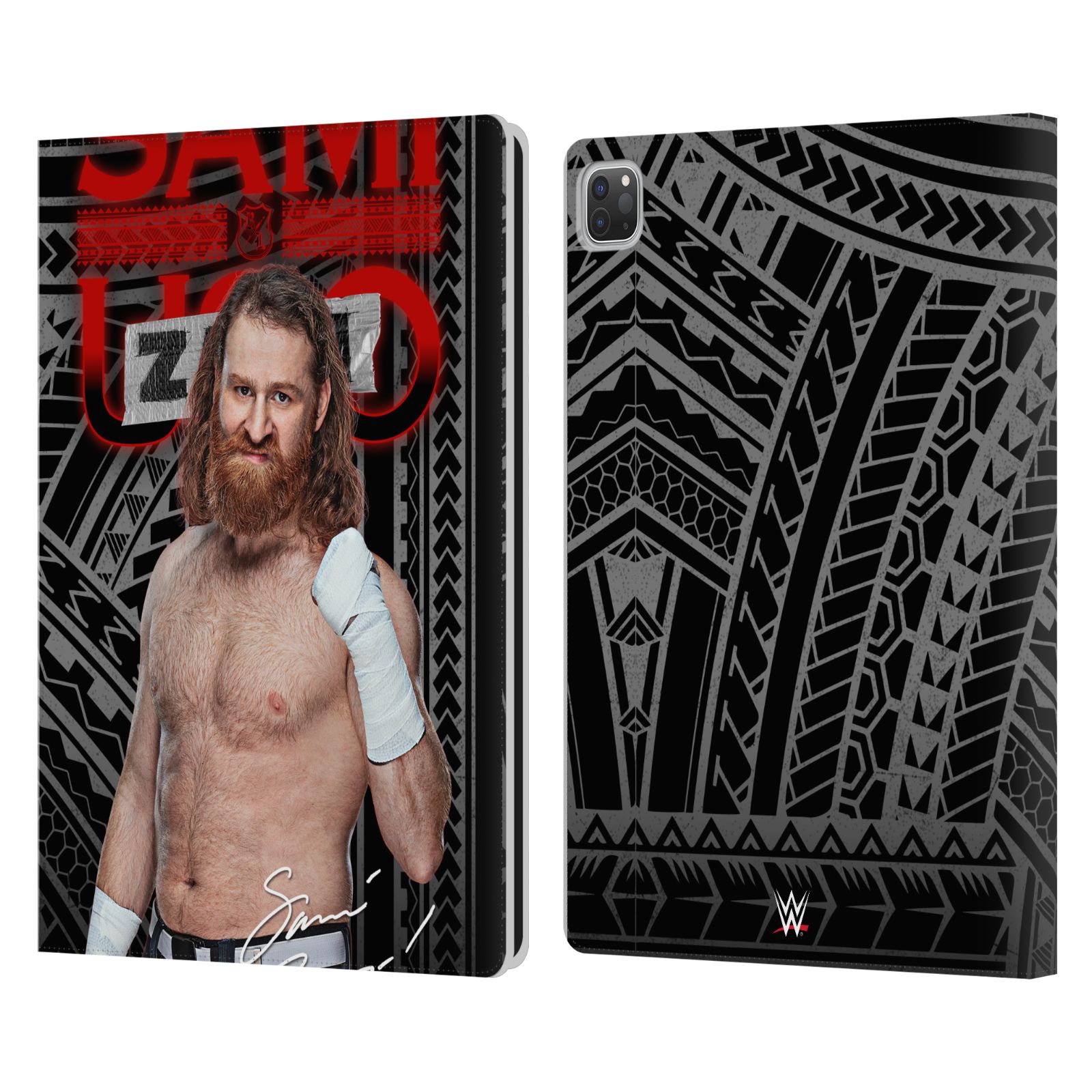 OFFICIAL WWE SAMI ZAYN LEATHER BOOK WALLET CASE FOR APPLE iPAD - Picture 8 of 8