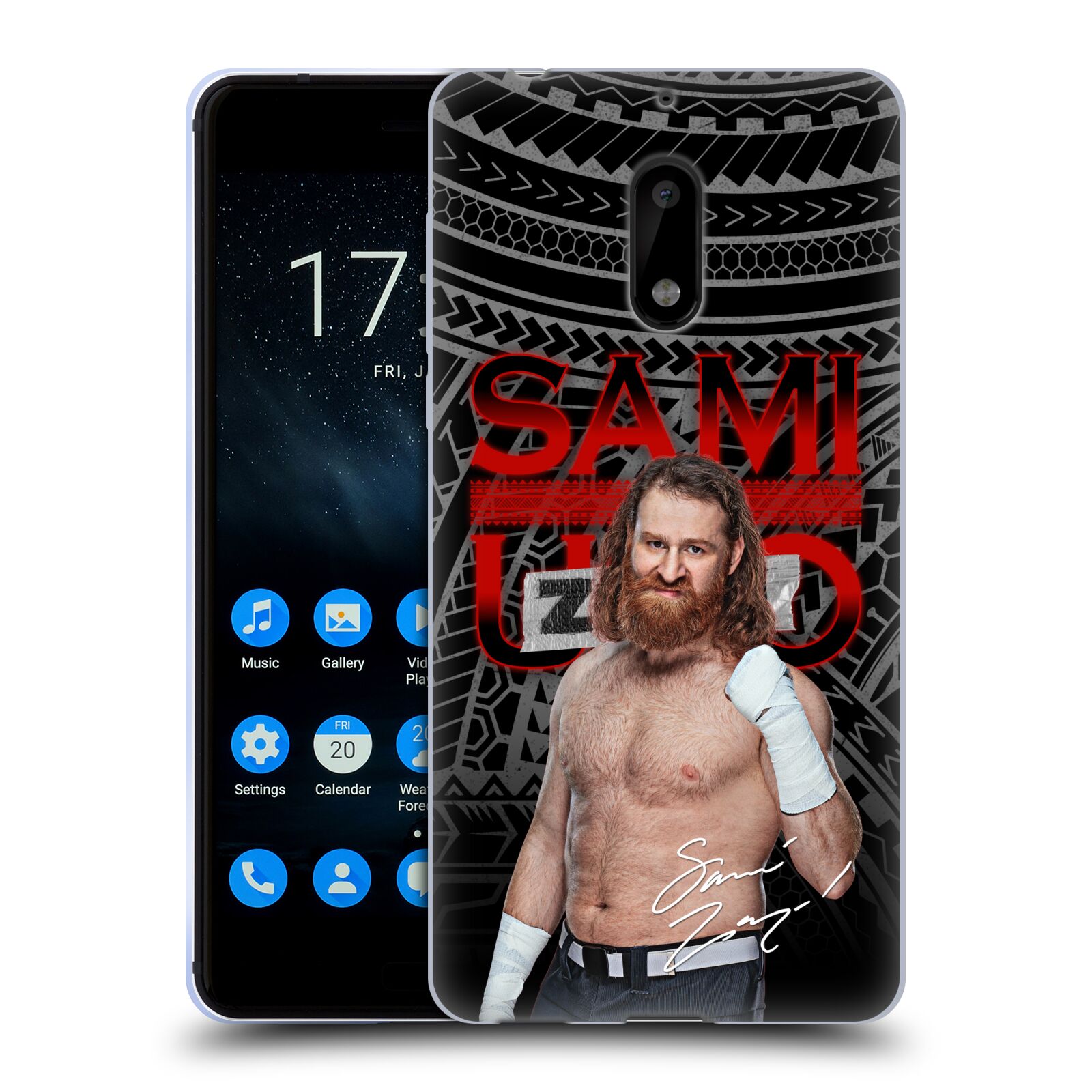OFFICIAL WWE SAMI ZAYN GEL CASE FOR NOKIA PHONES 1 - Picture 9 of 9