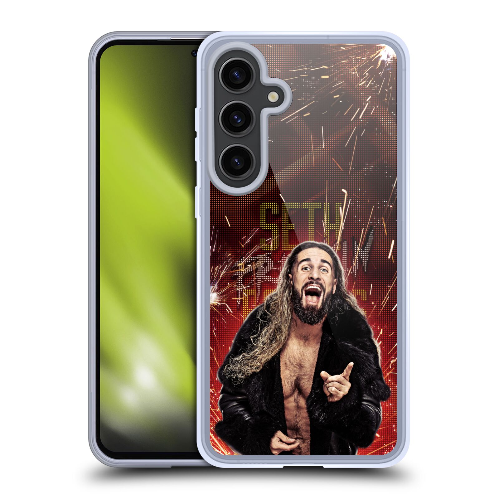 COQUE GEL OFFICIELLE WWE SETH ROLLINS COMPATIBLE AVEC TÉLÉPHONES vente en gros SAMSUNG/MAGSAFE