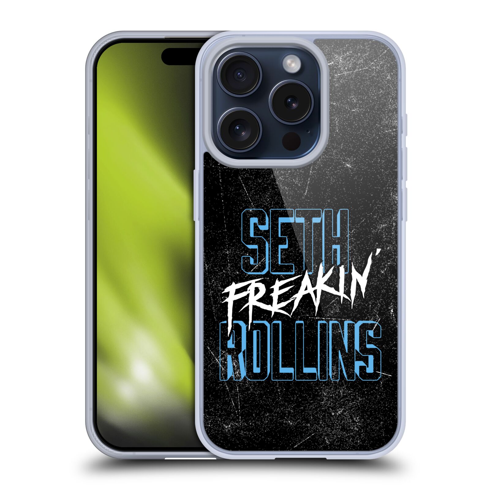 OFFICIAL WWE SETH ROLLINS GEL CASE FOR APPLE iPHONE PHONES - Picture 10 of 11