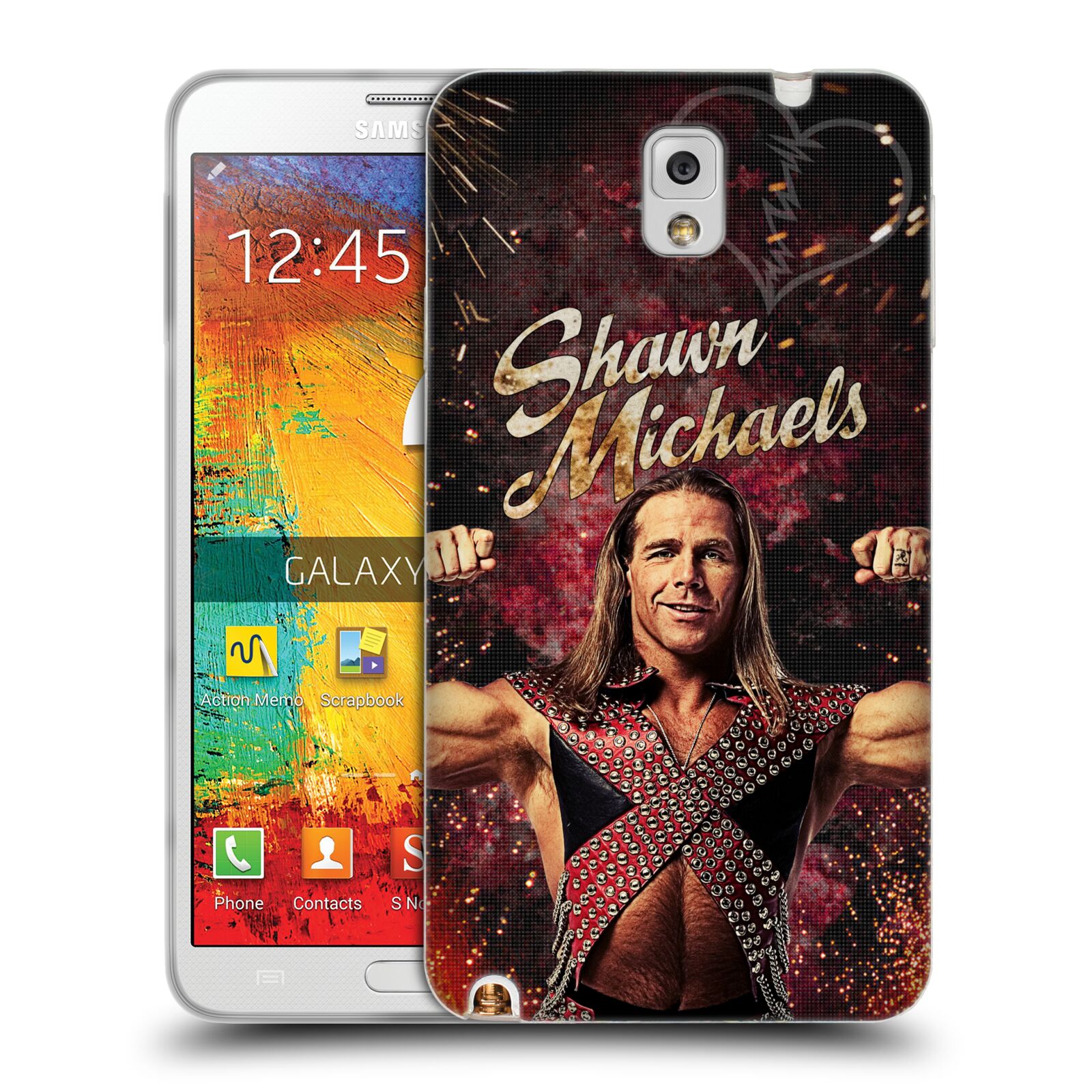 OFFICIAL WWE SHAWN MICHAELS SOFT GEL CASE FOR SAMSUNG PHONES 2 - Picture 9 of 10