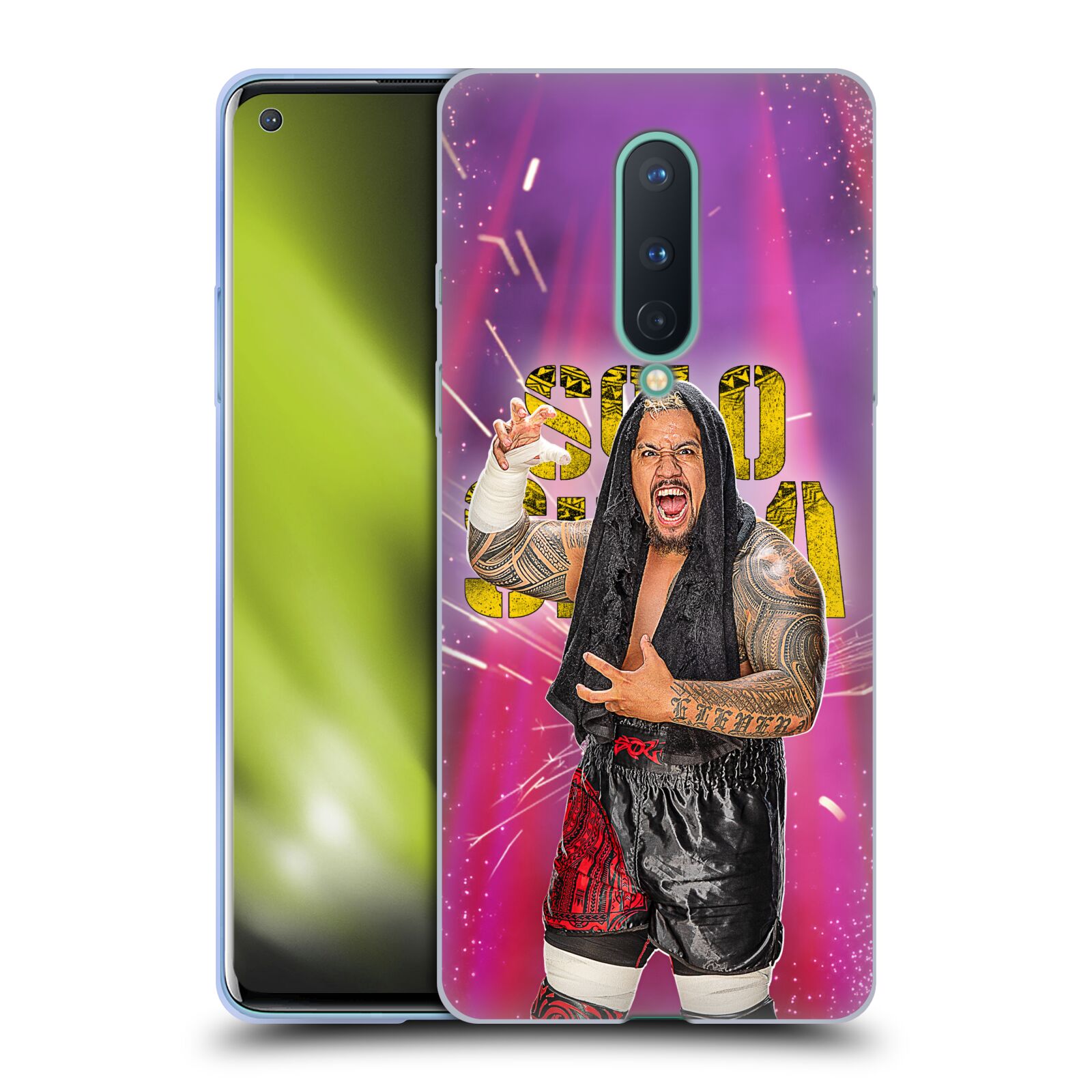 OFFICIAL WWE SOLO SIKOA SOFT GEL CASE FOR GOOGLE ONEPLUS PHONES - Picture 8 of 9