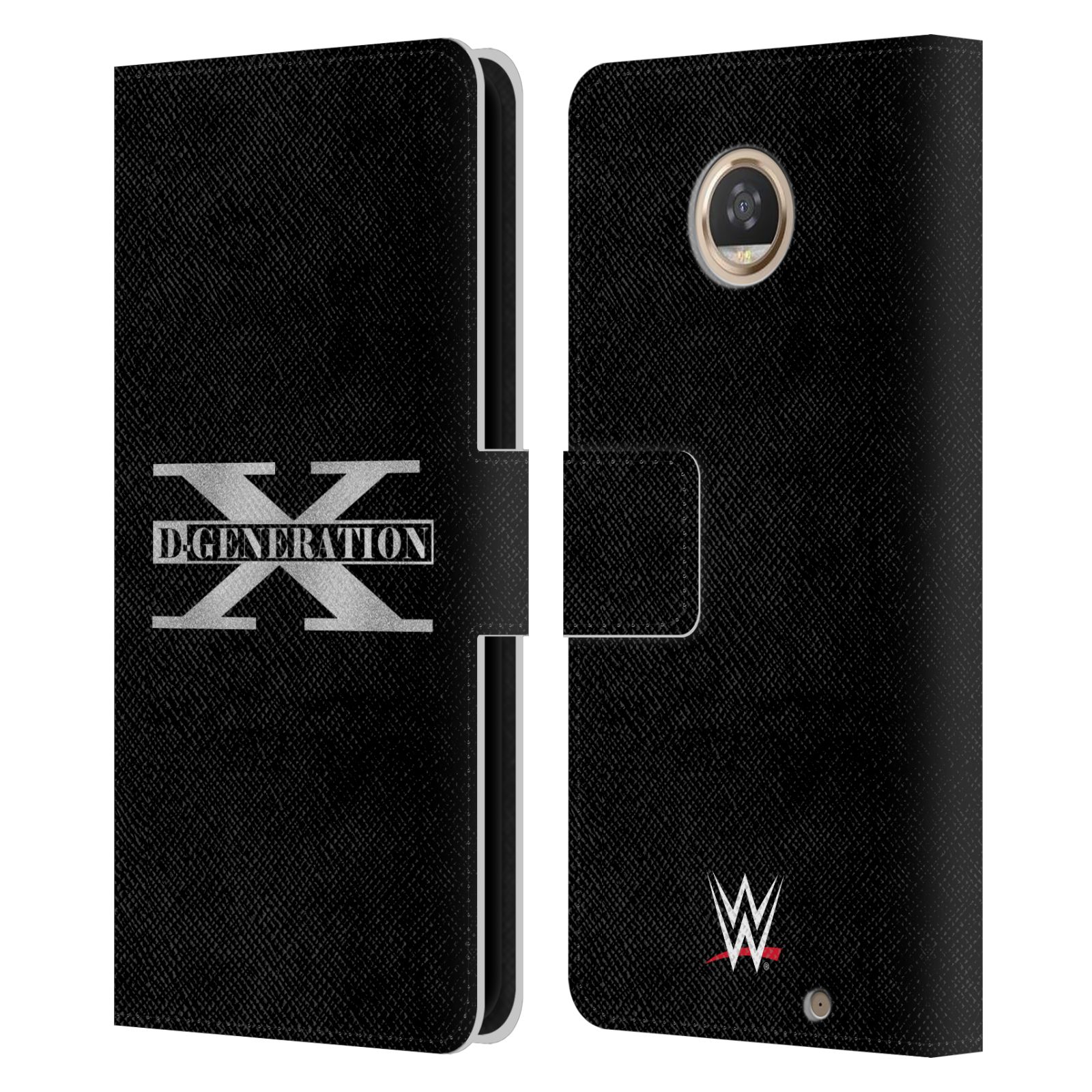 OFFICIAL WWE TRIPLE H LEATHER BOOK WALLET CASE COVER FOR MOTOROLA PHONES - Picture 7 of 9
