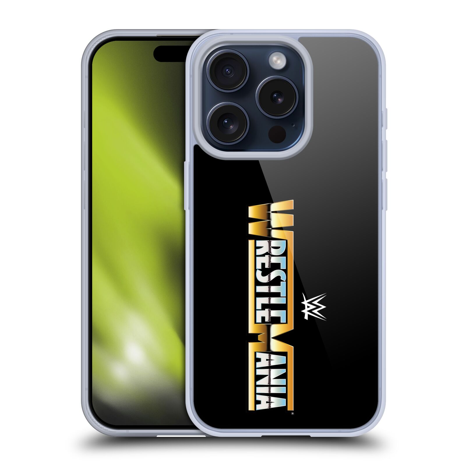 OFFICIAL WWE TV PROGRAM LOGO SOFT GEL CASE FOR APPLE iPHONE PHONES