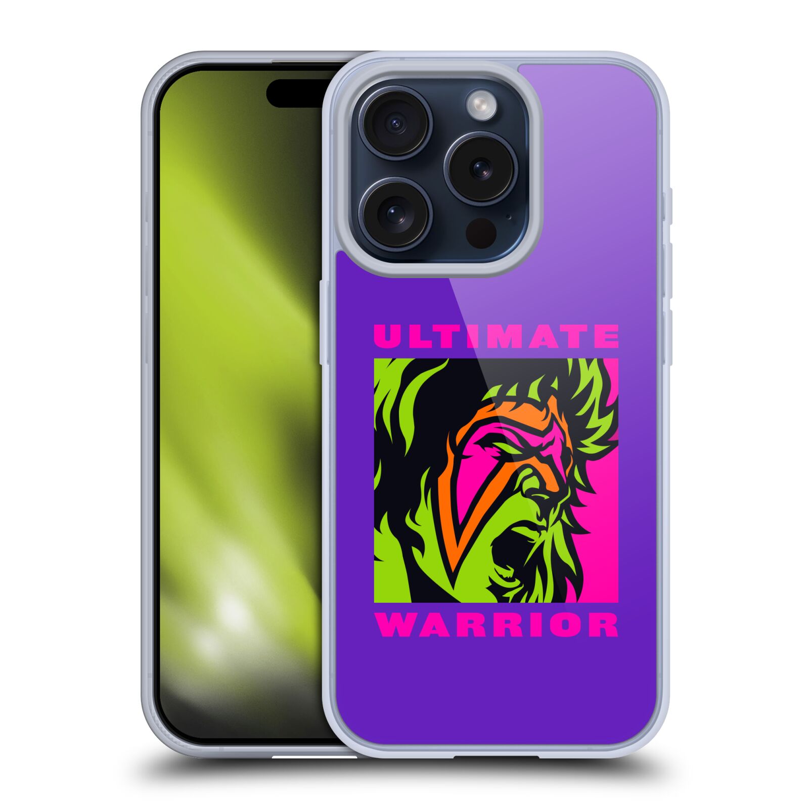OFFIZIELLE WWE THE ULTIMATE WARRIOR SOFT GEL HÜLLE FÜR APPLE IPHONE HANDYS - Bild 9 von 10