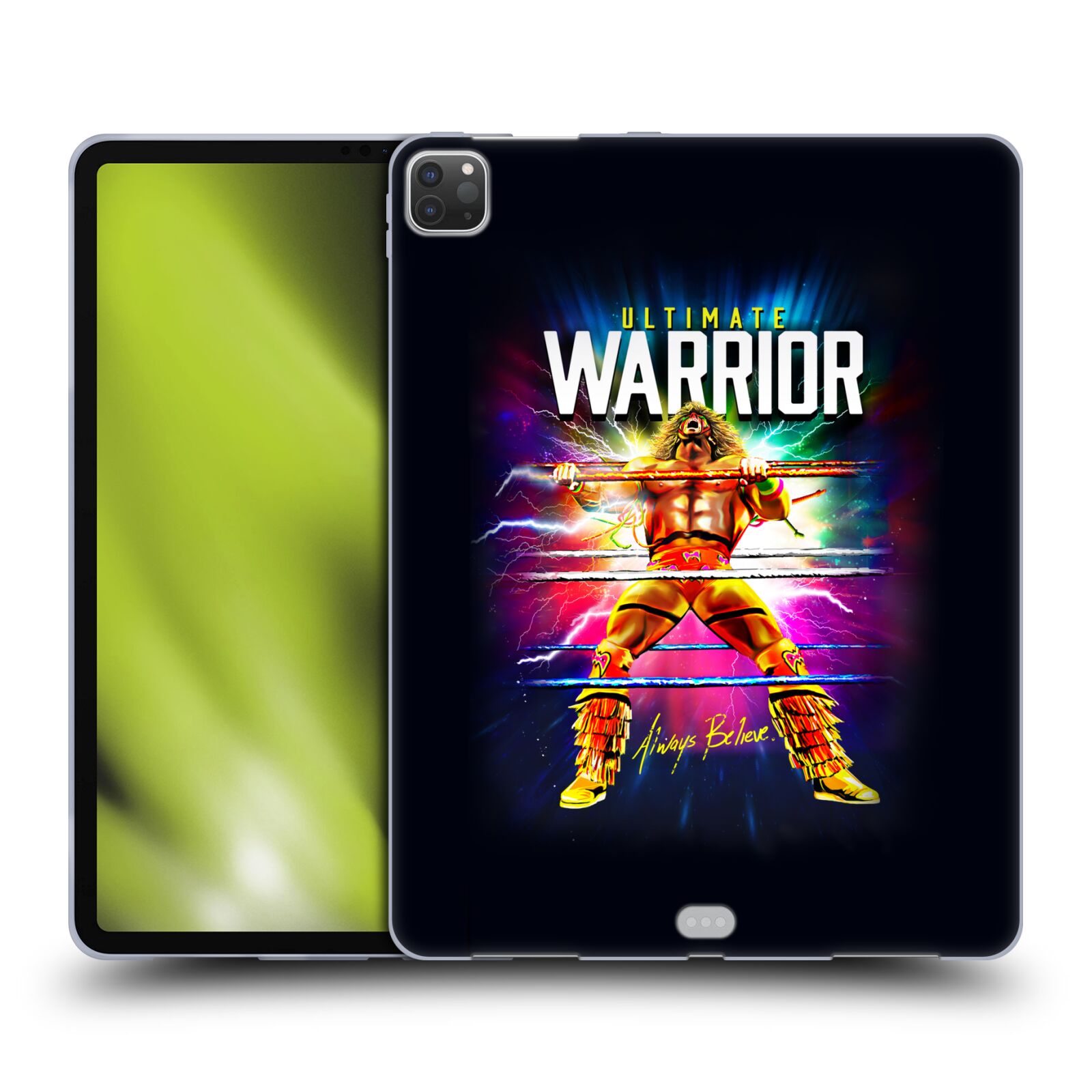 OFFICIAL WWE THE ULTIMATE WARRIOR SOFT GEL CASE FOR APPLE SAMSUNG KINDLE - Picture 10 of 10