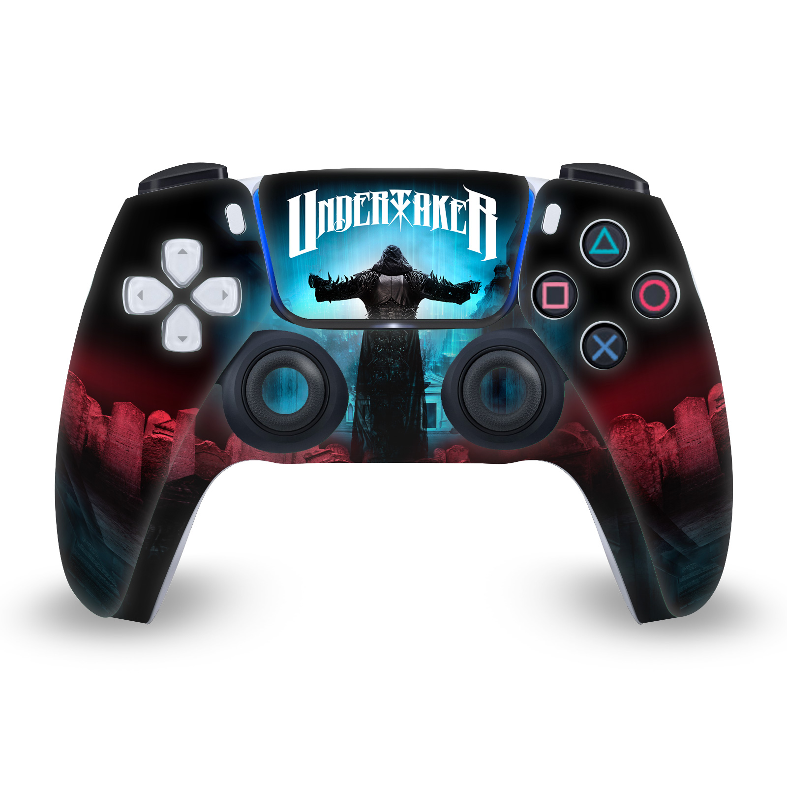 PS5コントローラーカスタム　the undertaker様 WWE THE UNDERTAKER MATTE VINYL SKIN DECAL FOR SONY PS5