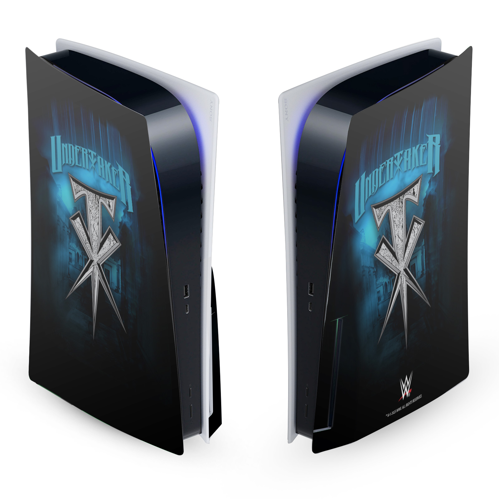 WWE THE Undertaker Vinyl Skin für Sony Playstation 5 PS5 DISC EDITION KONSOLE - Bild 10 von 10