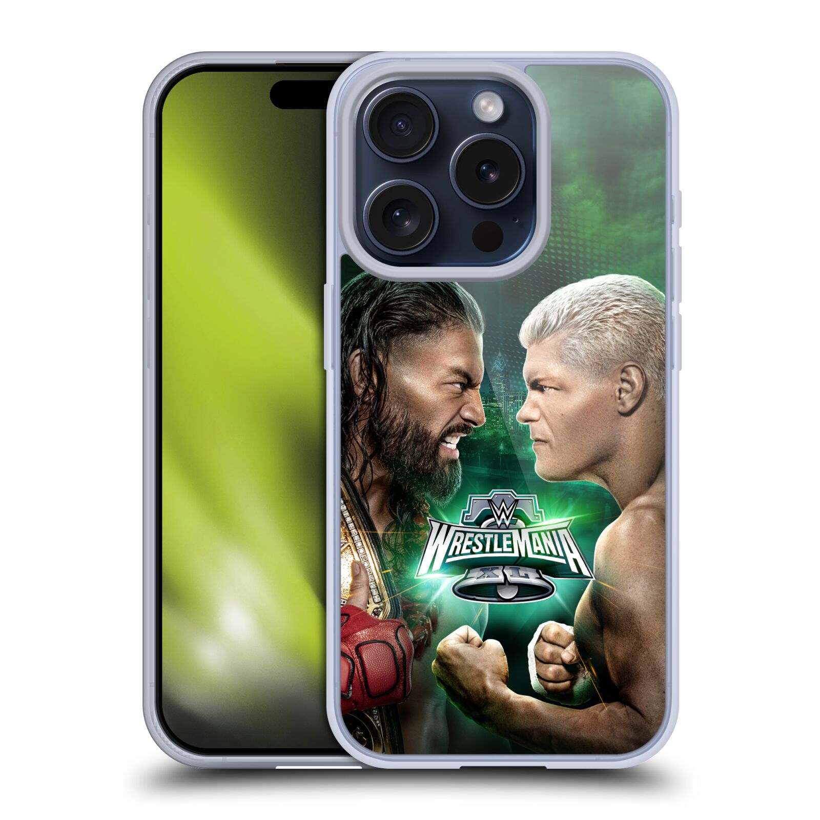 WEICHE GEL-HÜLLE ORIGINAL WWE WRESTLEMANIA 40 FÜR Apple iPhone HANDYS - Bild 9 von 9