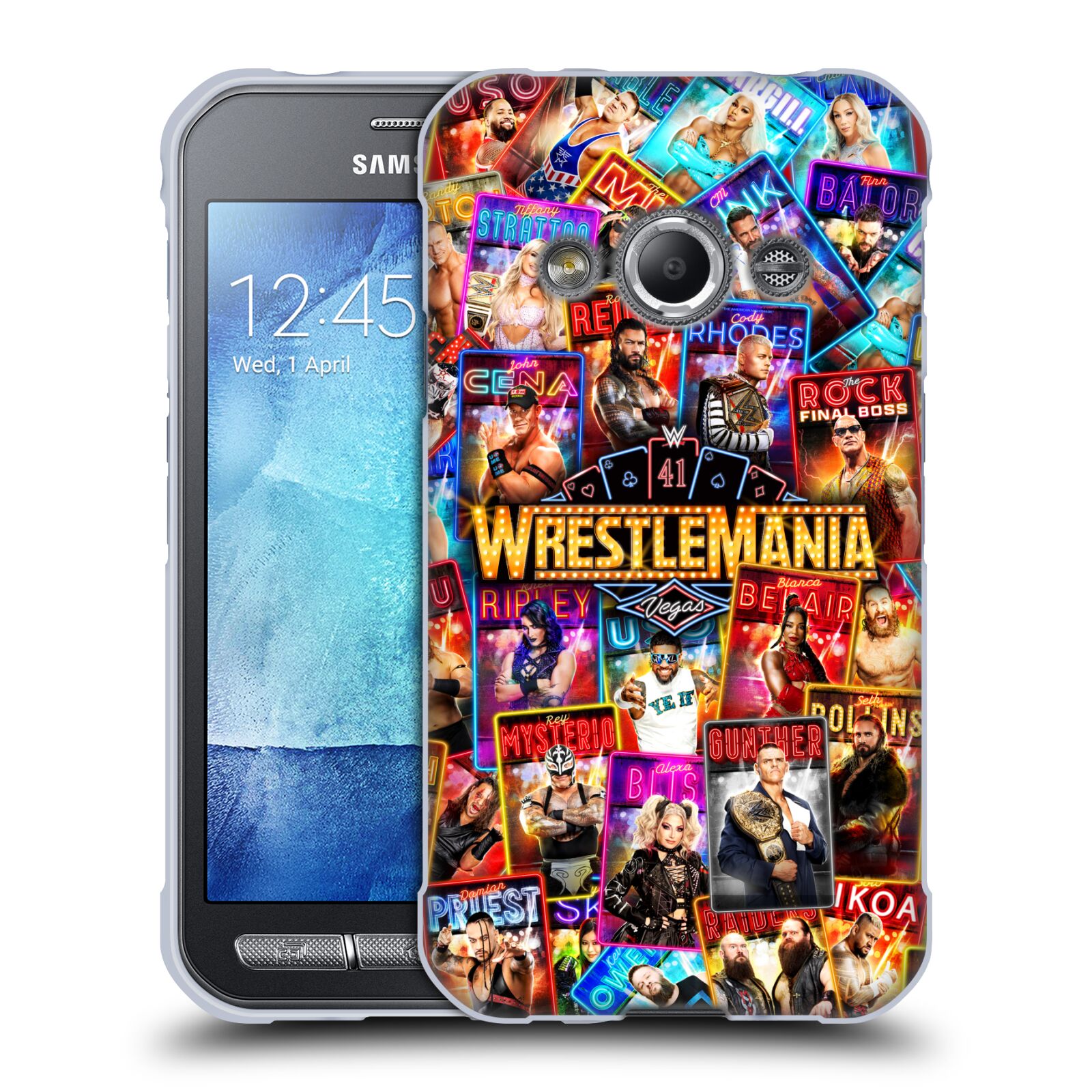 OFFICIAL WWE WRESTLEMANIA 41 SOFT GEL CASE FOR SAMSUNG PHONES 4 - Picture 8 of 8