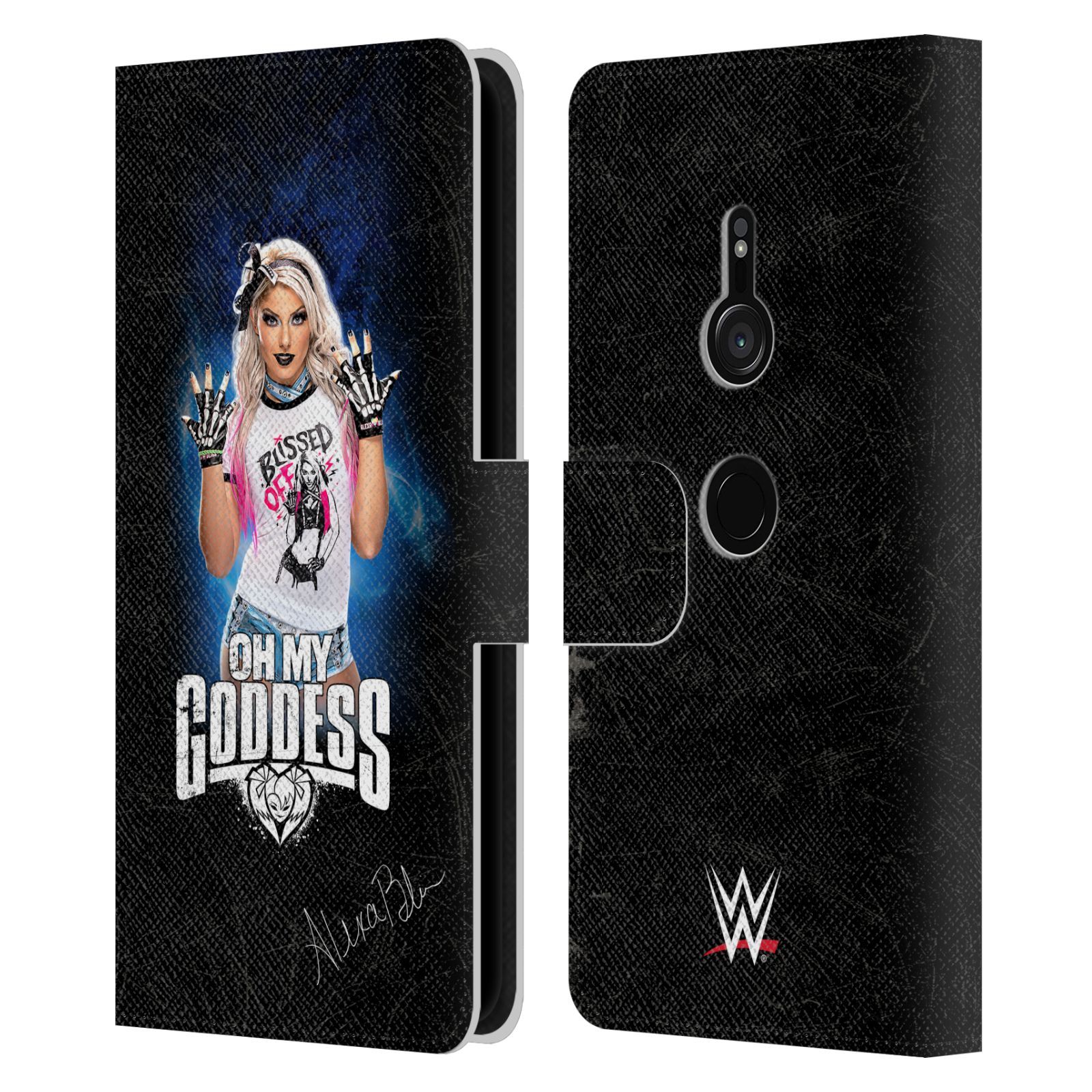 OFFICIAL WWE ALEXA BLISS LEATHER BOOK WALLET CASE COVER FOR SONY PHONES 1 - Picture 7 of 10