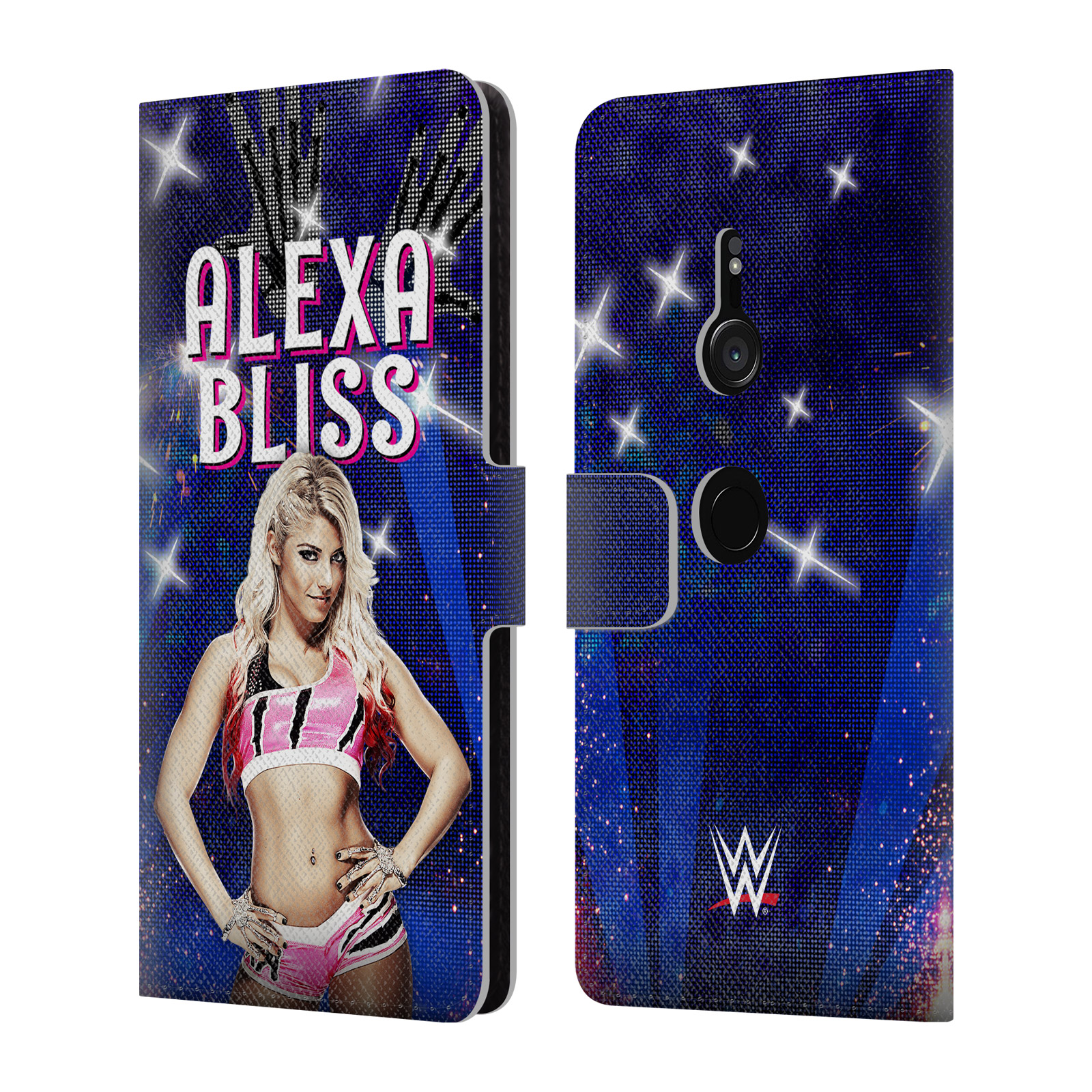 OFFICIAL WWE ALEXA BLISS LEATHER BOOK WALLET CASE COVER FOR SONY PHONES 1 - Picture 8 of 10