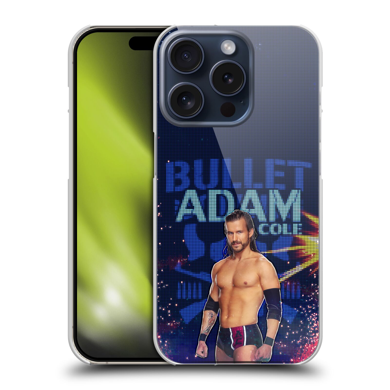 OFFICIAL WWE ADAM COLE HARD BACK CASE FOR APPLE iPHONE PHONES - Picture 8 of 8