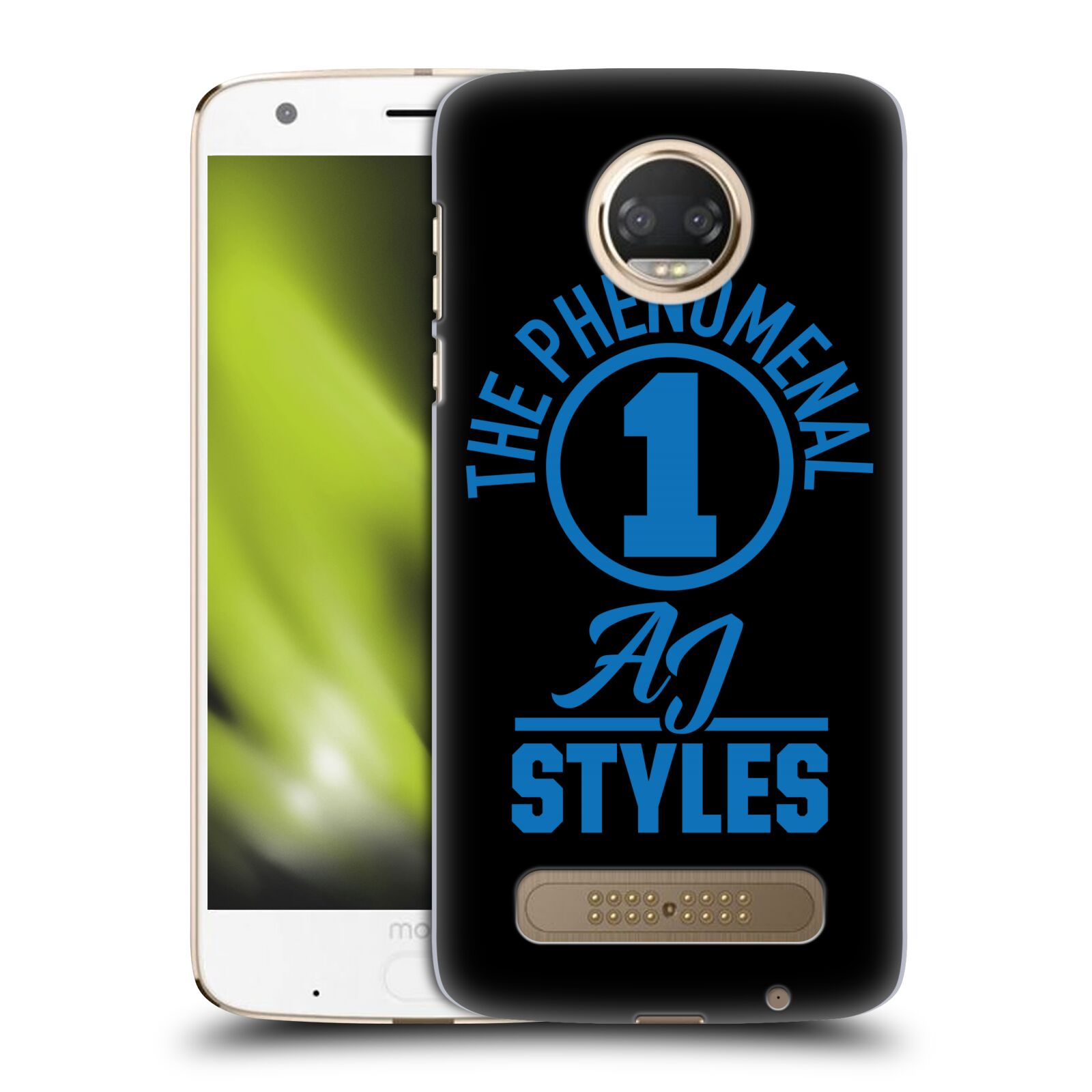 OFFICIAL WWE AJ STYLES HARD BACK CASE FOR MOTOROLA PHONES 1 - Picture 15 of 16