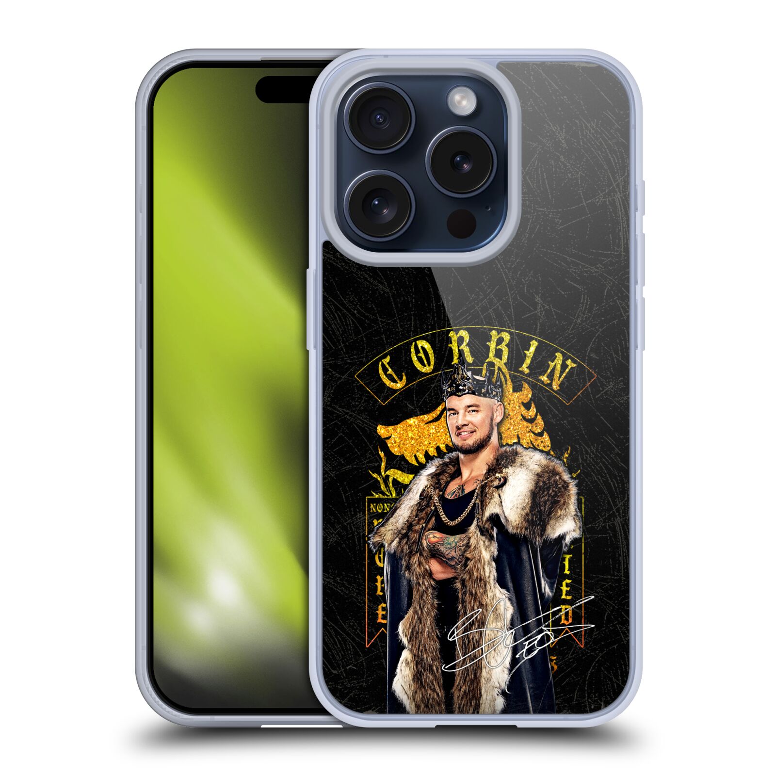 OFFICIAL WWE BARON CORBIN SOFT GEL CASE FOR APPLE iPHONE PHONES - Bild 8 von 10