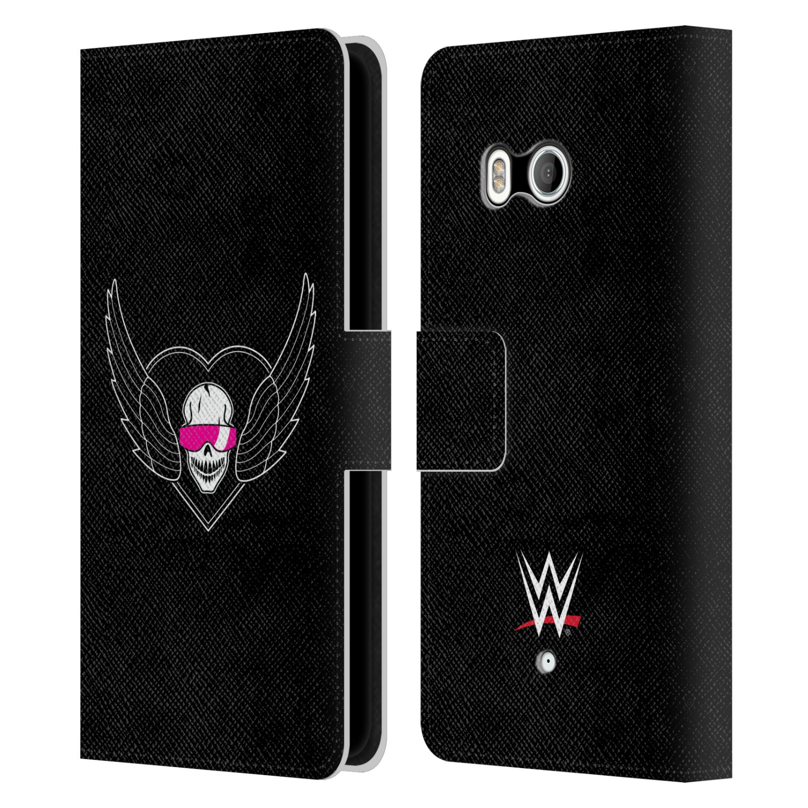 OFFICIAL WWE BRET HART LEATHER BOOK WALLET CASE COVER FOR HTC PHONES 1 - Picture 7 of 7