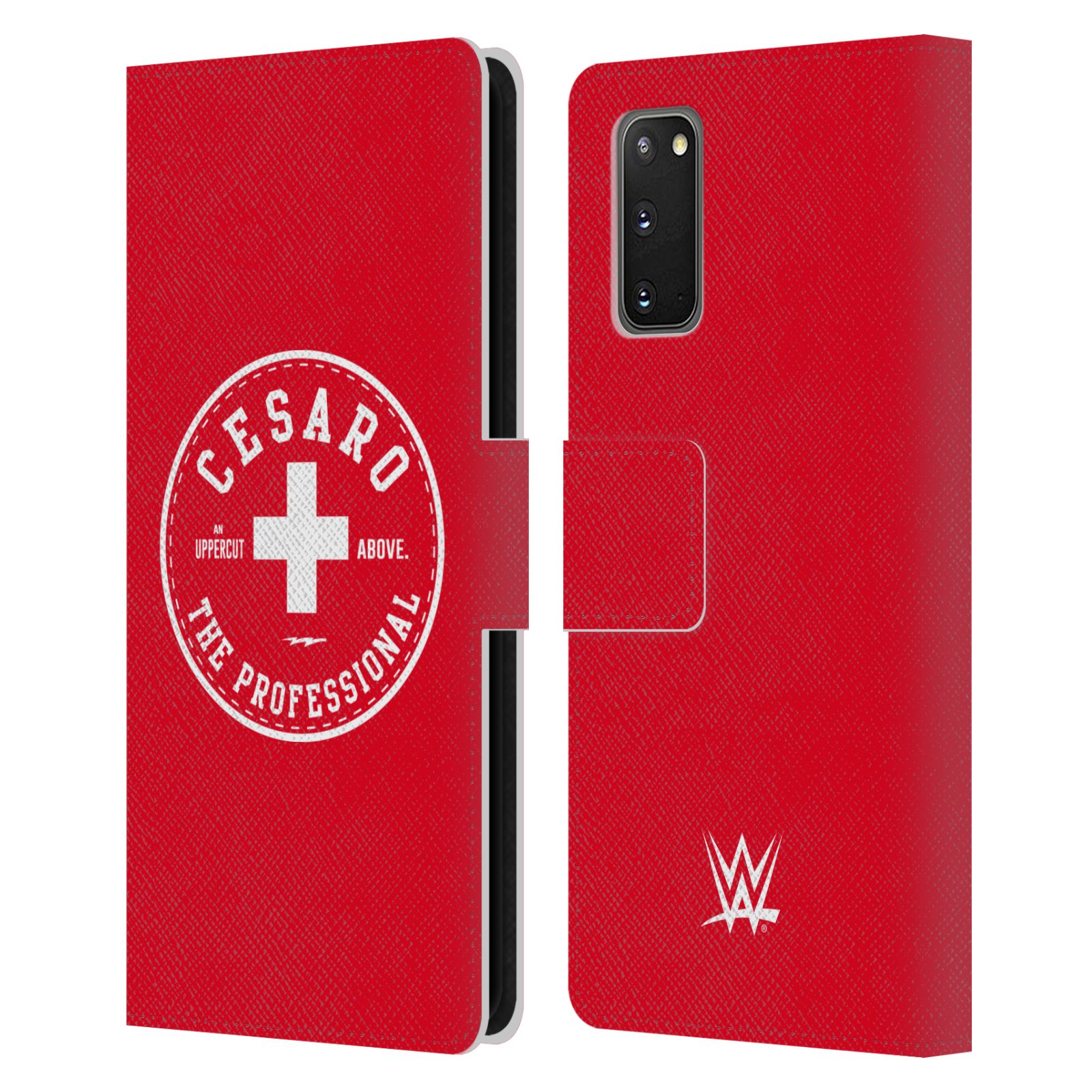 OFFICIAL WWE CESARO LEATHER BOOK WALLET CASE COVER FOR SAMSUNG PHONES 1 - Picture 9 of 9