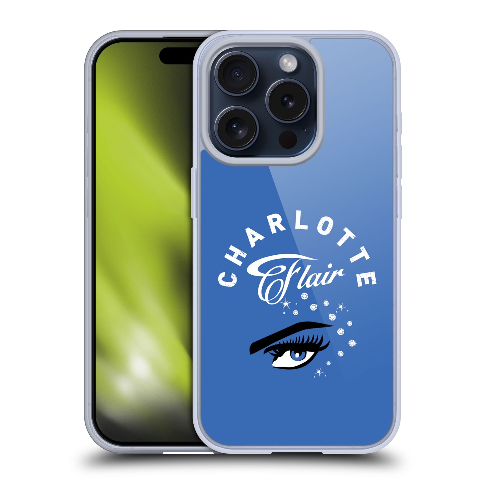 OFFICIAL WWE CHARLOTTE FLAIR SOFT GEL CASE FOR APPLE iPHONE PHONES - Picture 9 of 11