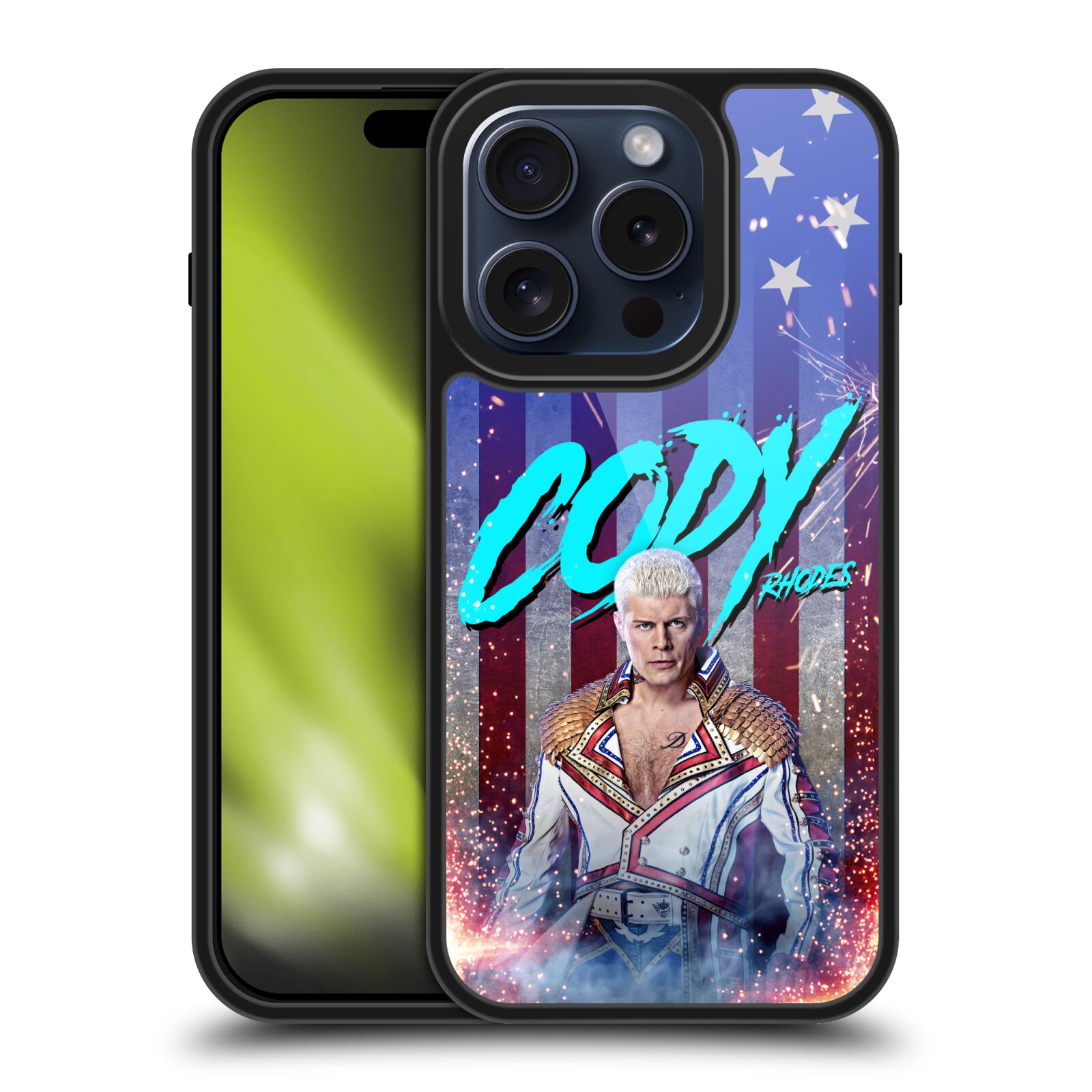 Gel-panzerhülle original wwe cody rhodes grafik für apple iPHONE HANDYS - Bild 8 von 8