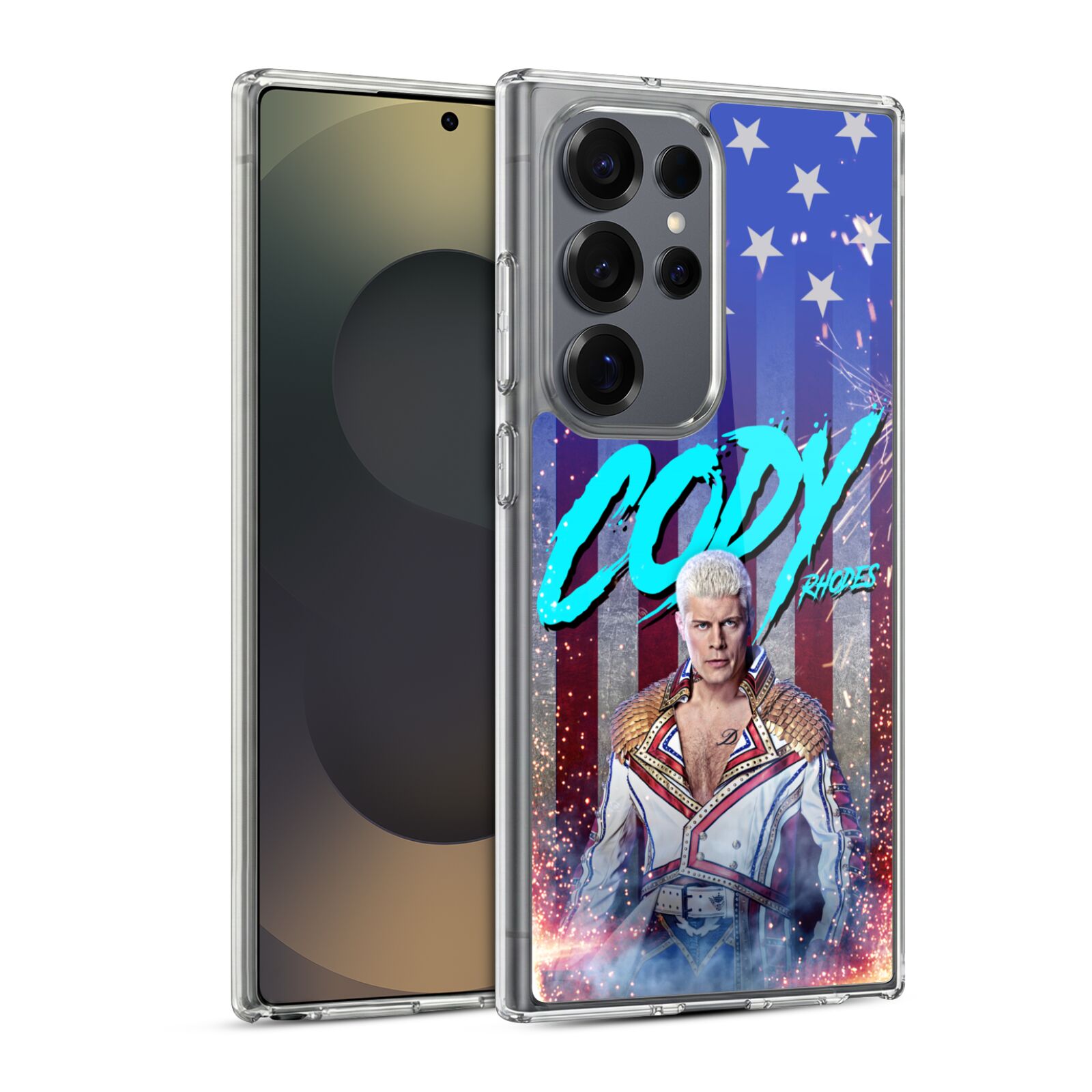 Cody Rhodes Hybrid MagSafe Case for Galaxy S25 Ultra