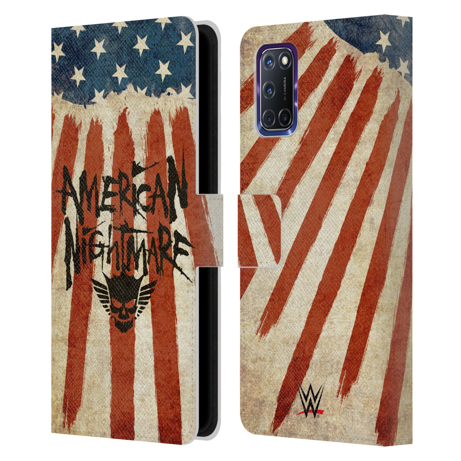 OFFICIAL WWE CODY RHODES GRAPHICS LEATHER BOOK WALLET CASE COVER FOR OPPO PHONES - Picture 7 of 9