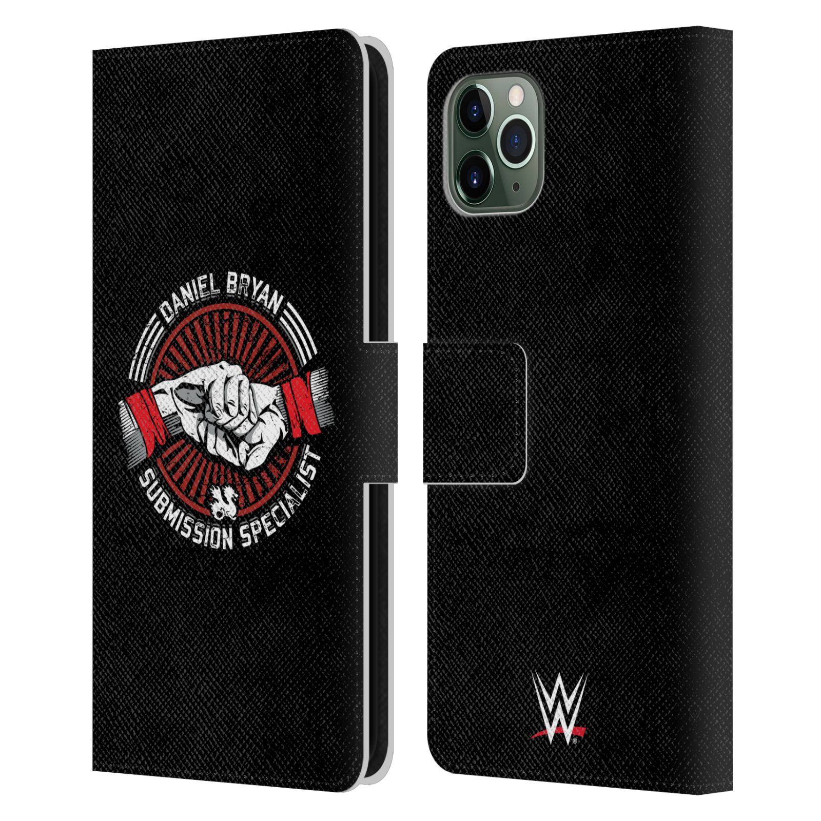 OFFICIAL WWE DANIEL BRYAN LEATHER BOOK WALLET CASE COVER FOR APPLE iPHONE PHONES - Picture 8 of 11