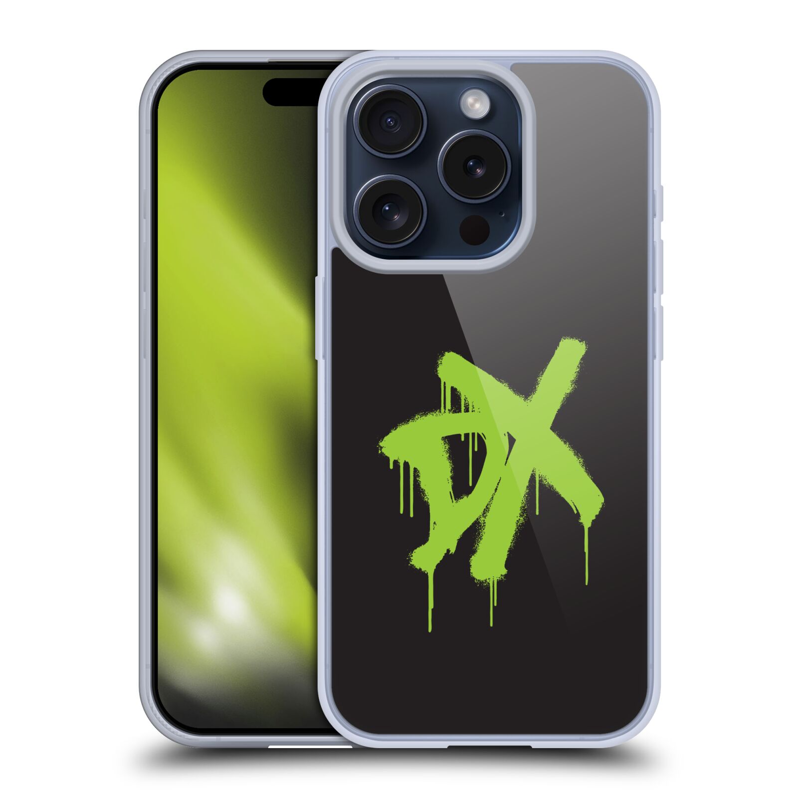 OFFICIAL WWE D-GENERATION X GEL CASE COMPATIBLE WITH APPLE iPHONE PHONES/MAGSAFE