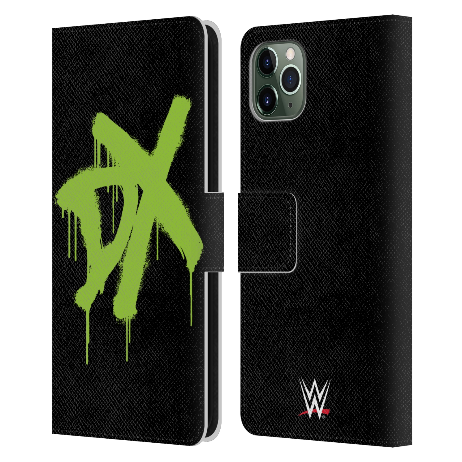 OFFICIAL WWE D-GENERATION X LEATHER BOOK WALLET CASE FOR APPLE iPHONE PHONES - Picture 7 of 7