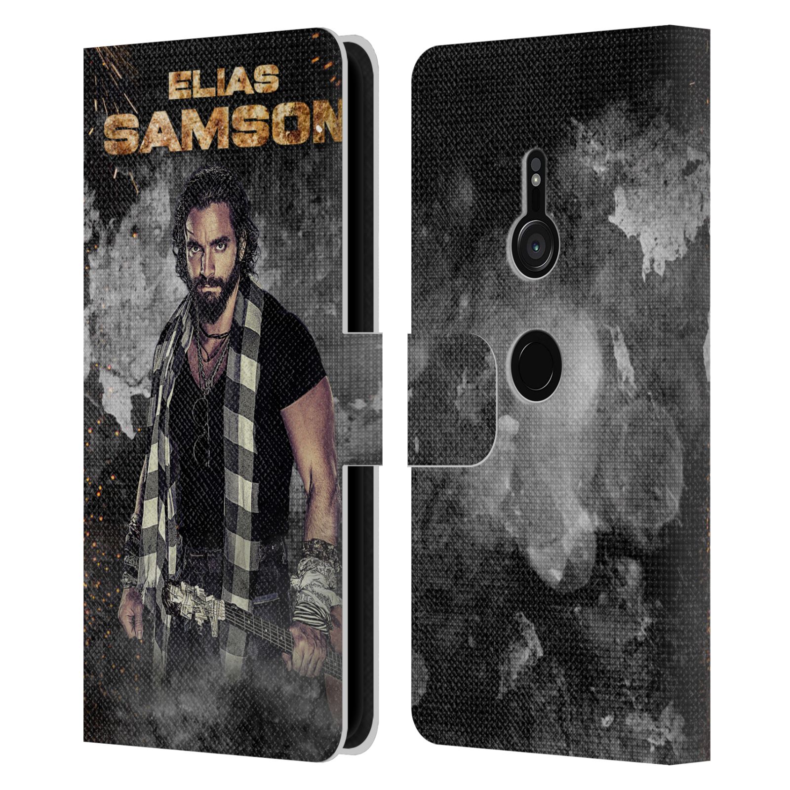 OFFICIAL WWE ELIAS LEATHER BOOK WALLET CASE COVER FOR SONY PHONES 1 - Picture 7 of 7