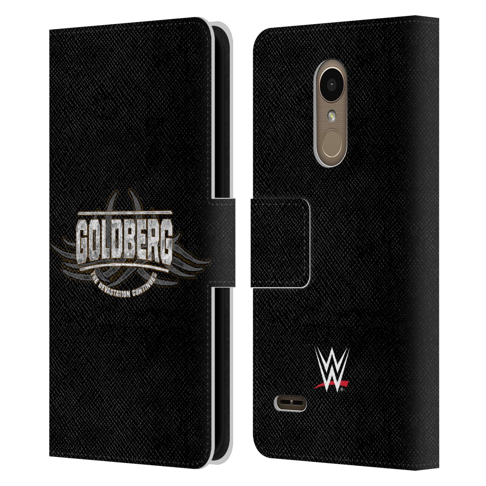 OFFICIAL WWE GOLDBERG LEATHER BOOK WALLET CASE COVER FOR LG PHONES 1 - Picture 7 of 7