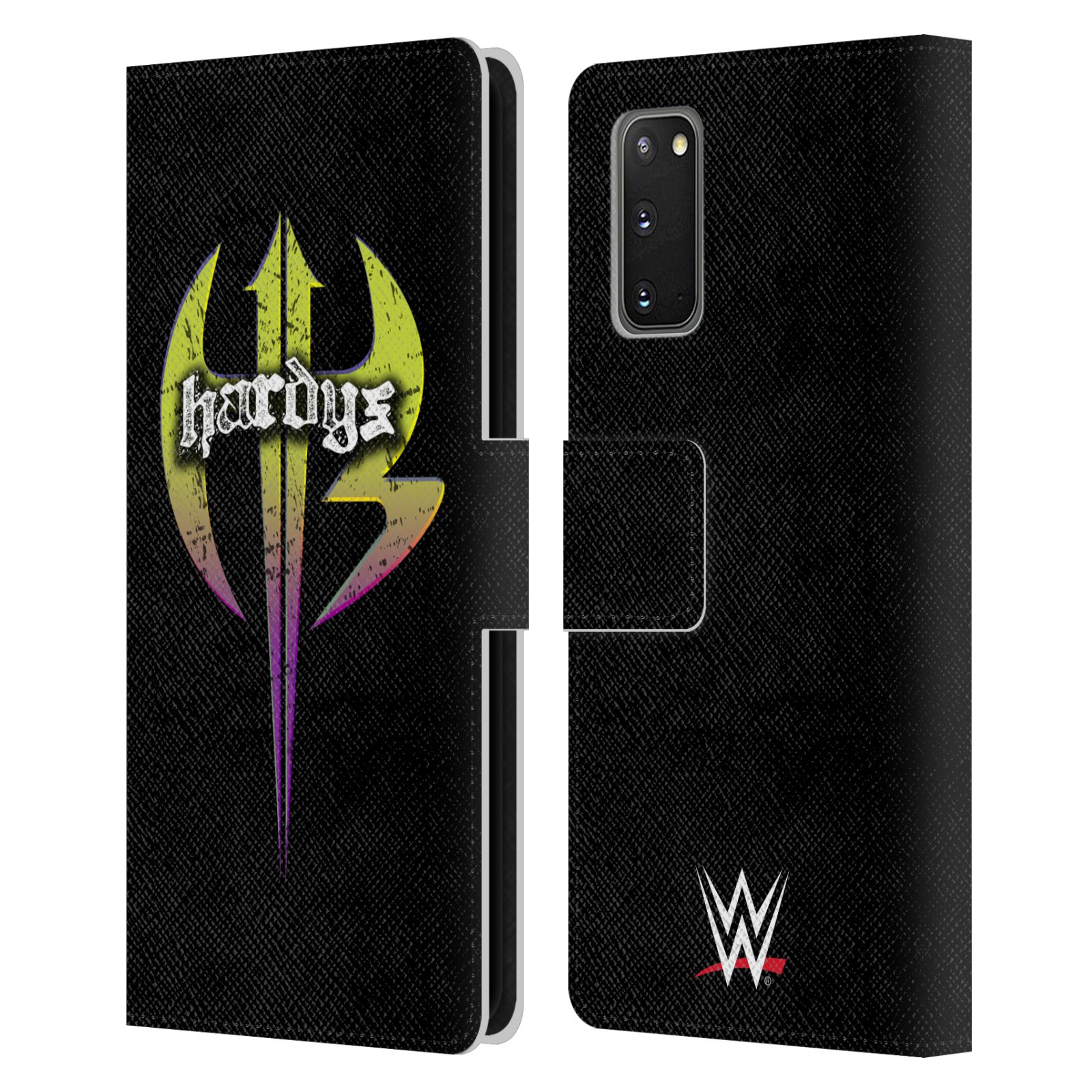 OFFICIAL WWE THE HARDY BOYZ LEATHER BOOK WALLET CASE COVER FOR SAMSUNG PHONES 1 - Picture 7 of 8