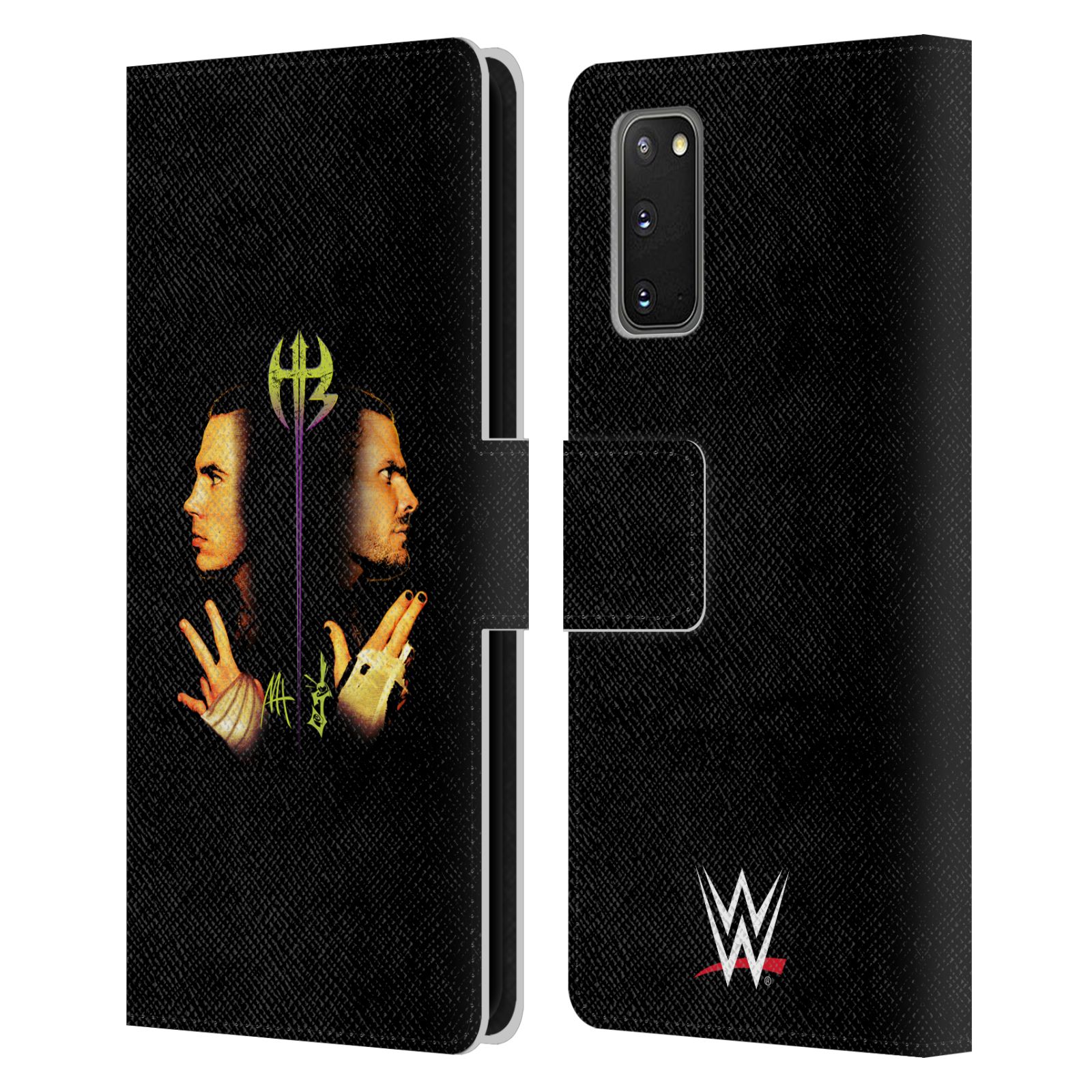 OFFICIAL WWE THE HARDY BOYZ LEATHER BOOK WALLET CASE COVER FOR SAMSUNG PHONES 1 - Picture 8 of 8