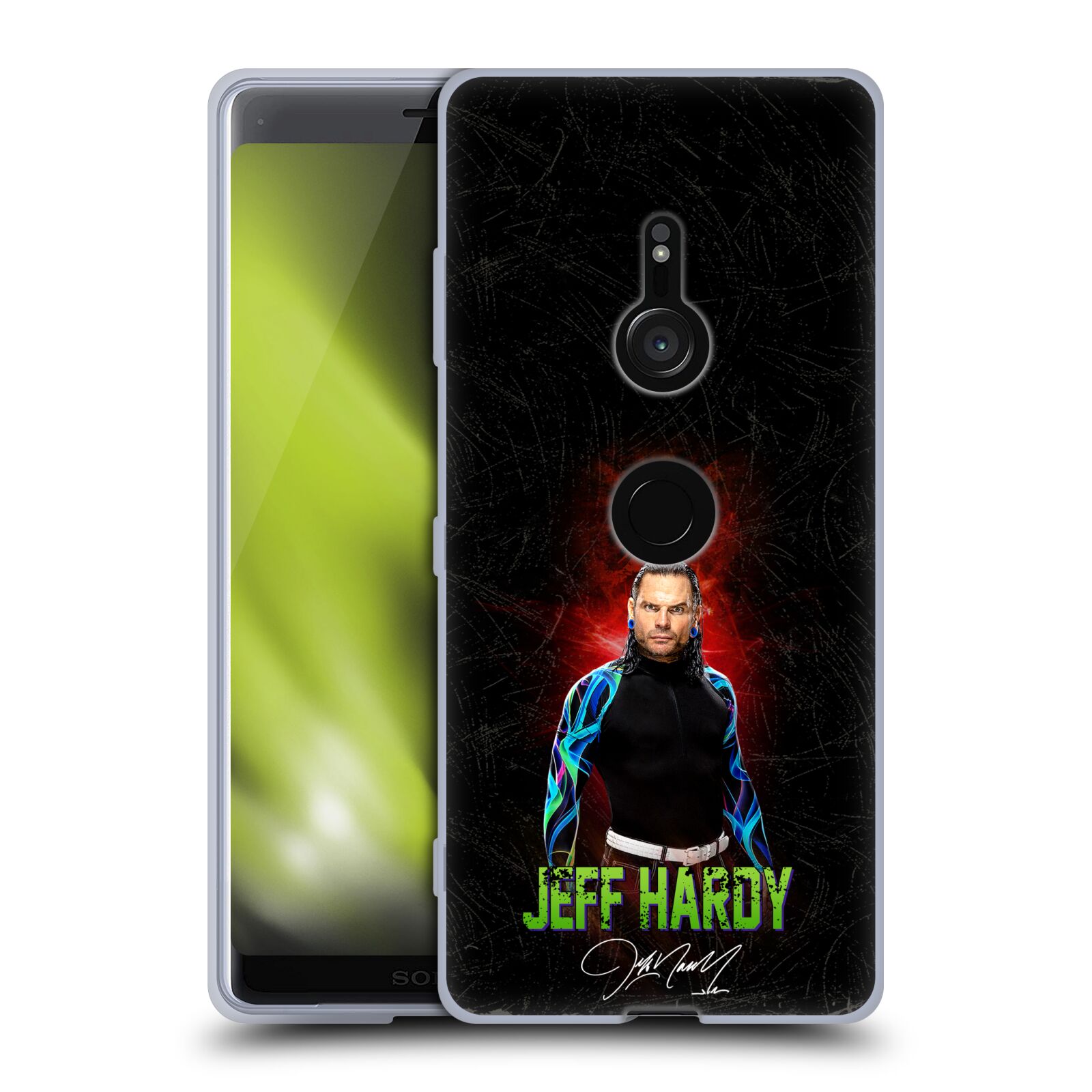OFFICIAL WWE JEFF HARDY SOFT GEL CASE FOR SONY PHONES 1 - Picture 8 of 8