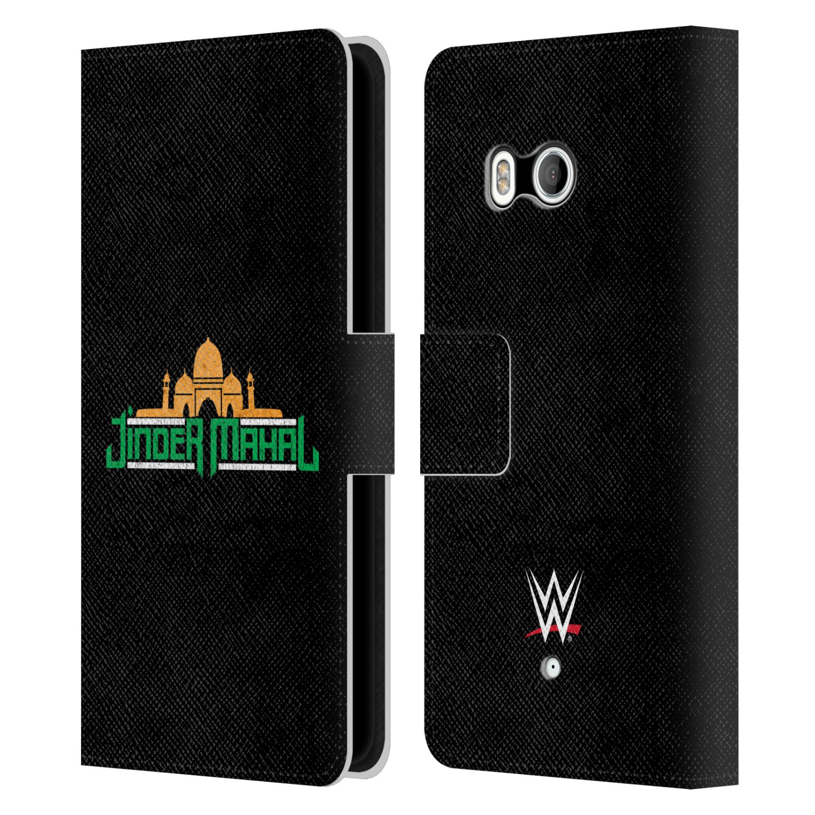 OFFICIAL WWE JINDER MAHAL LEATHER BOOK WALLET CASE COVER FOR HTC PHONES 1 - Picture 7 of 7