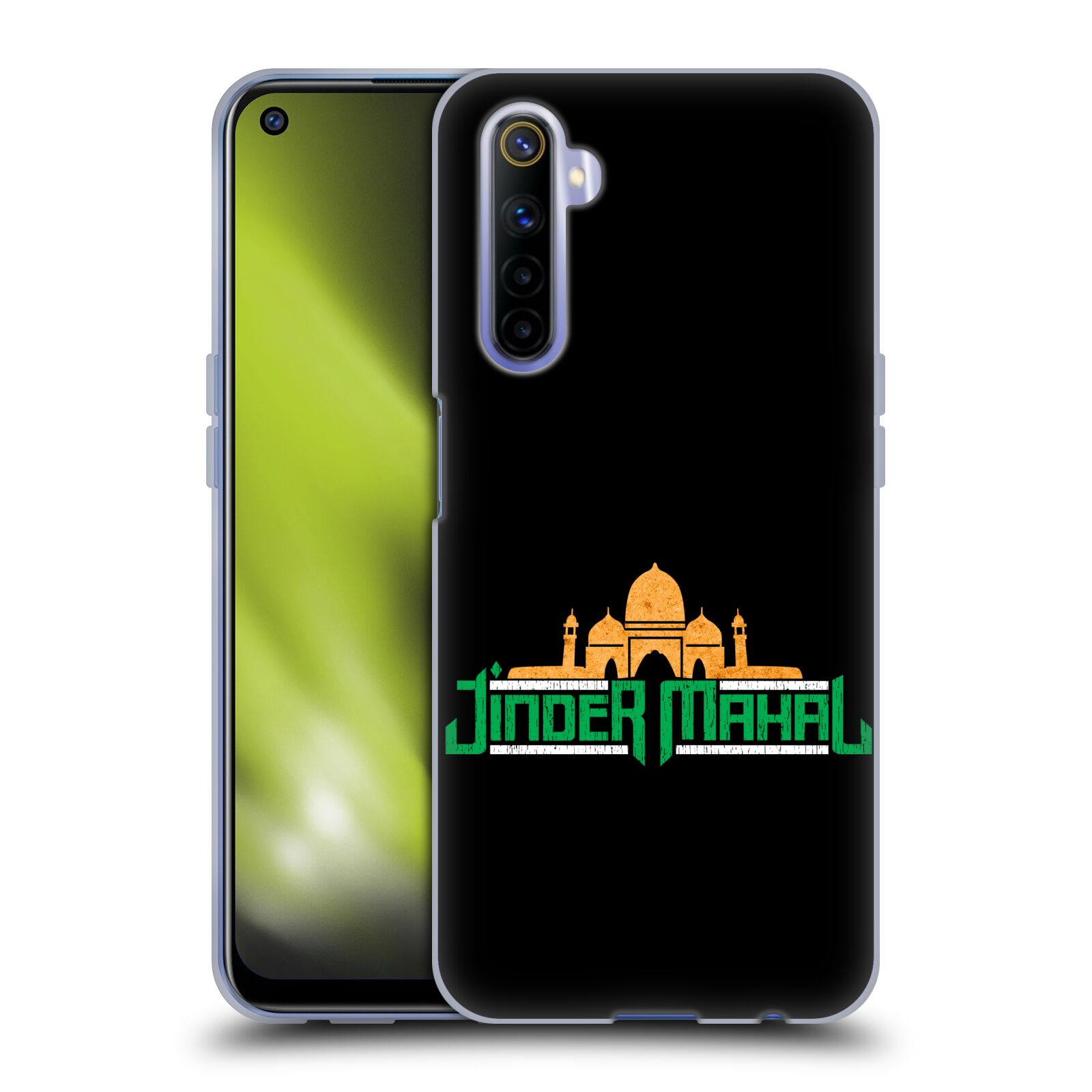 OFFICIAL WWE JINDER MAHAL SOFT GEL CASE FOR REALME PHONES - Foto 9 di 9