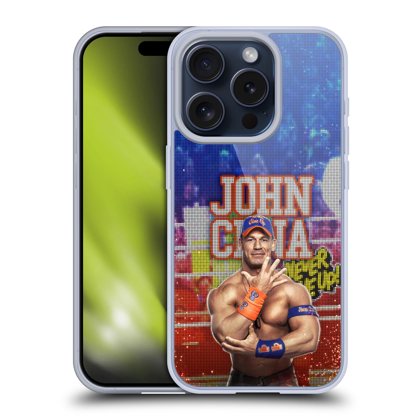 CUSTODIA UFFICIALE WWE 2017 JOHN CENA GEL MORBIDO PER APPLE iPHONE - Foto 8 di 9