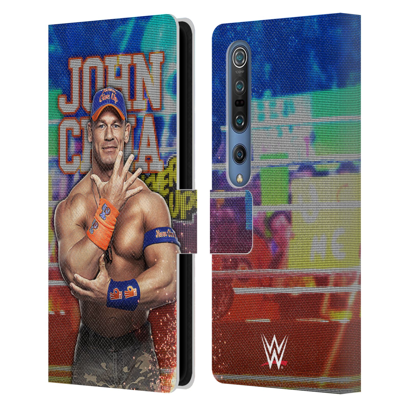 OFFICIAL WWE 2017 JOHN CENA LEATHER BOOK WALLET CASE COVER FOR XIAOMI PHONES - Picture 7 of 8